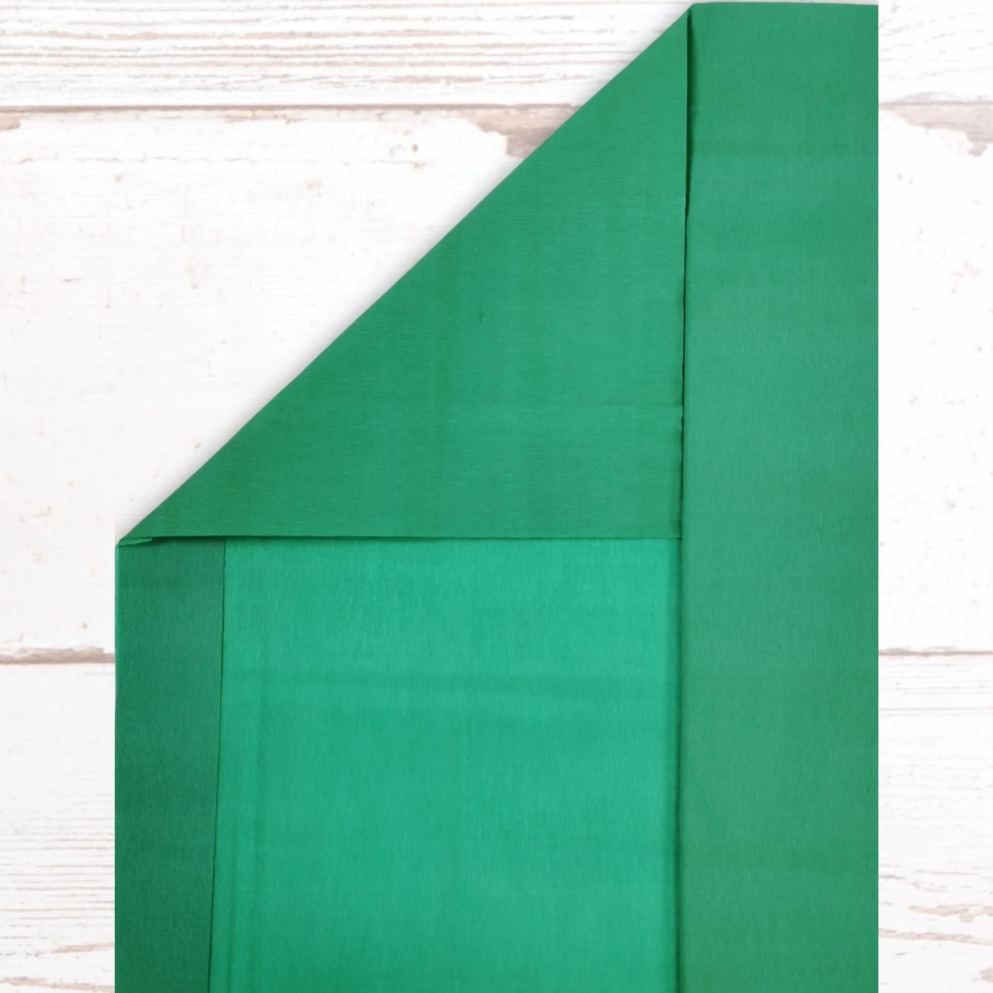 BCreativetolearn Grandi fogli carta crespa verde scuro 50 cm x 300 cm rotolo per fiori fai da te e confezioni regalo
