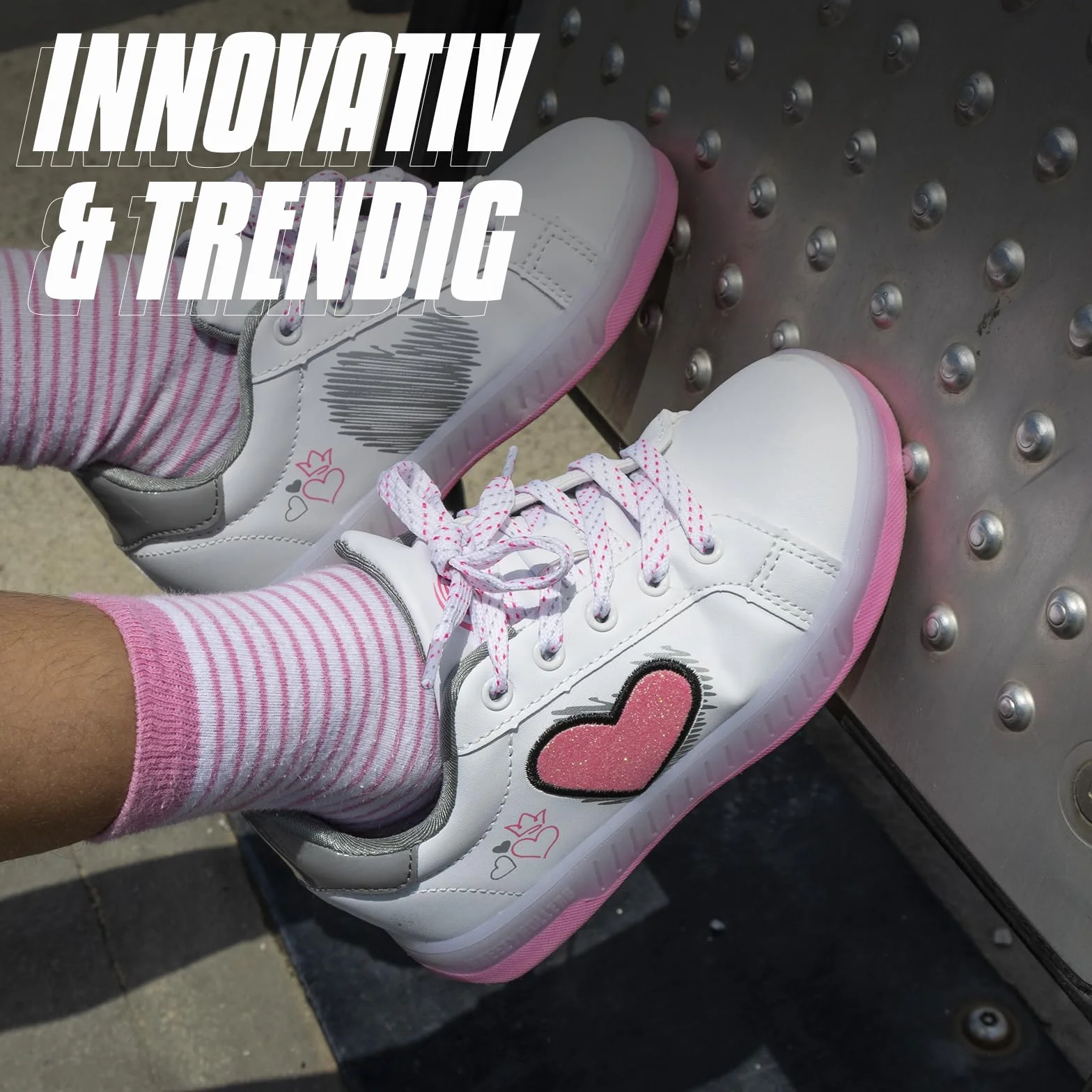 BREEZY ROLLERS Scarpe con Ruote per Bambini Sistema di Clic Brevettato