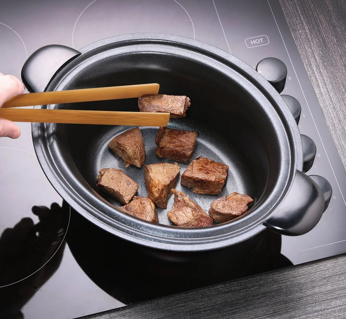 Russell Hobbs Slowcooker 22740-56, 3.5 L, 160 W, Acciaio Inox, Pentola Antiaderente removibile