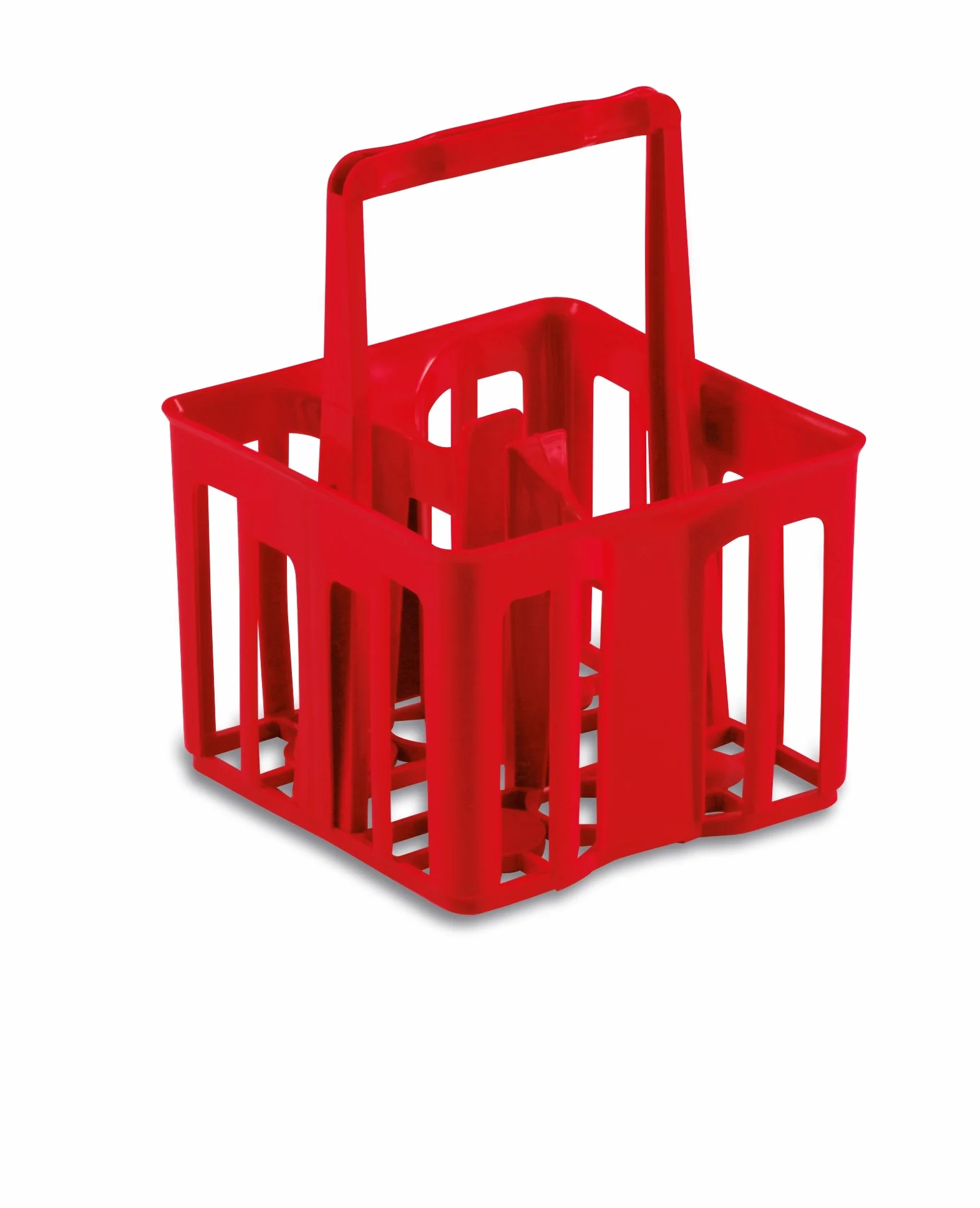 PORTABOTTIGLIONI PLASTICA 4 POSTI