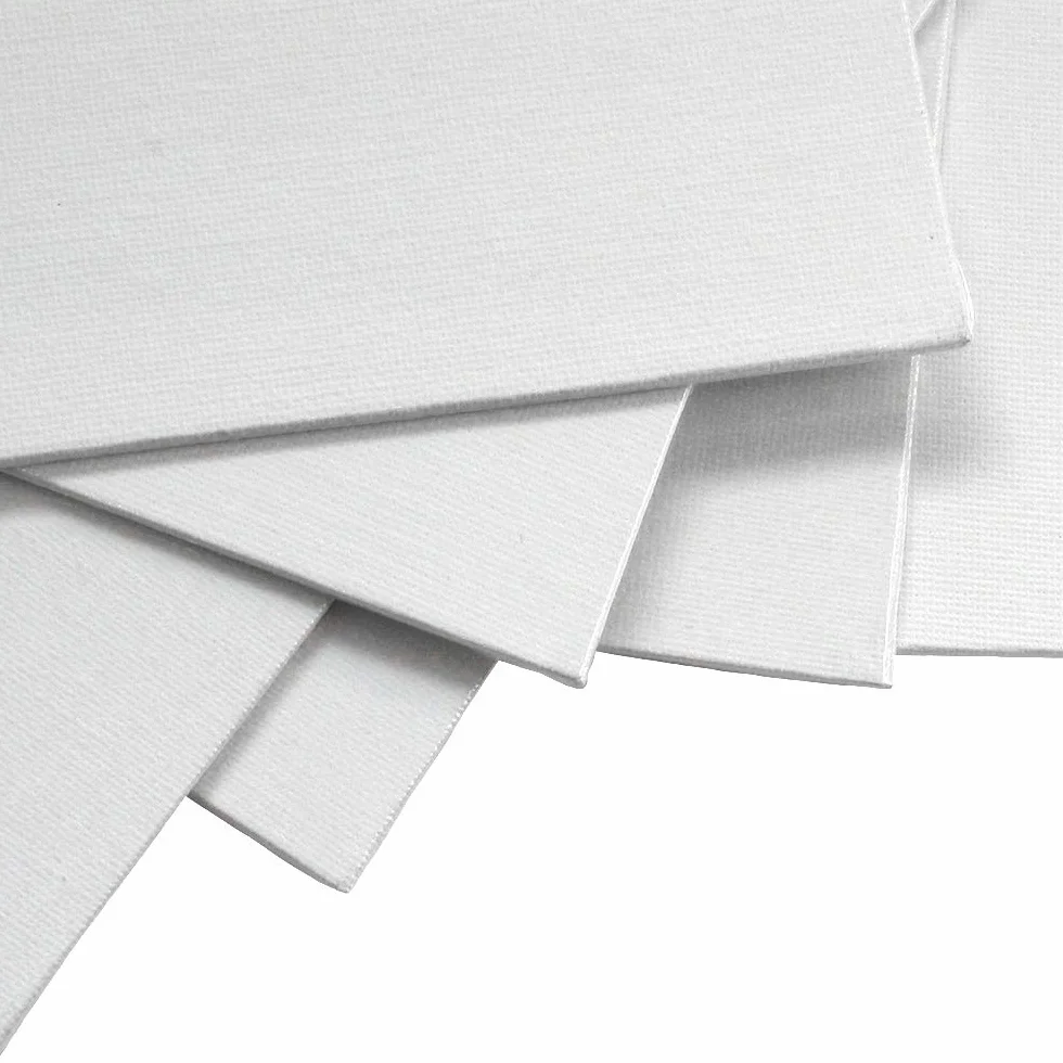 Cartone TELATO per Pittura 35x50 CM Spessore 3mm Bianco ARTISTI DIPINGERE Disegno