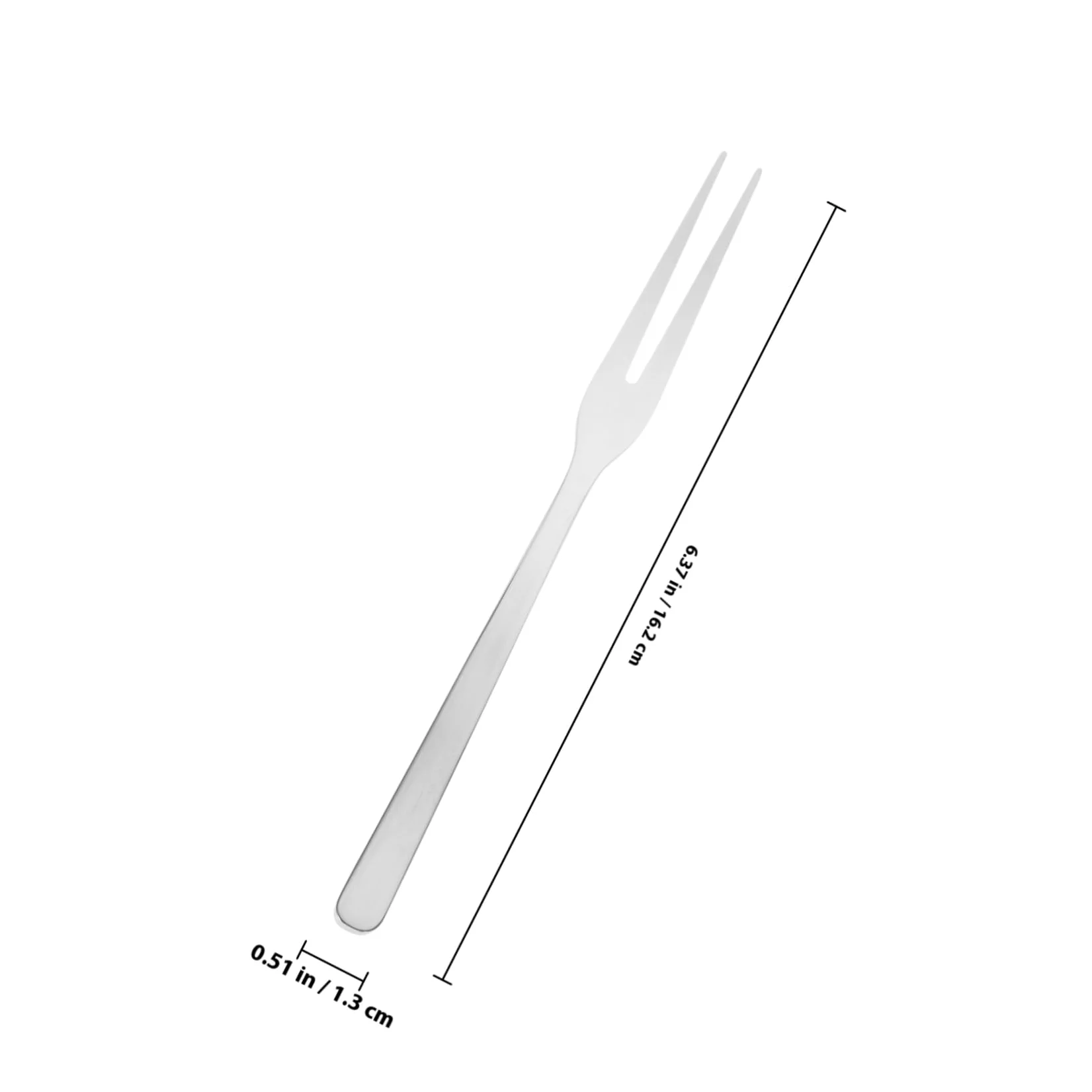 8 pezzi Forchettine da Dessert in Acciaio Inox Denti Forchette Piccole per Antipasti Frutta e Insalata Design Elegante e Resistente Riutilizzabili per Famiglie e Eventi