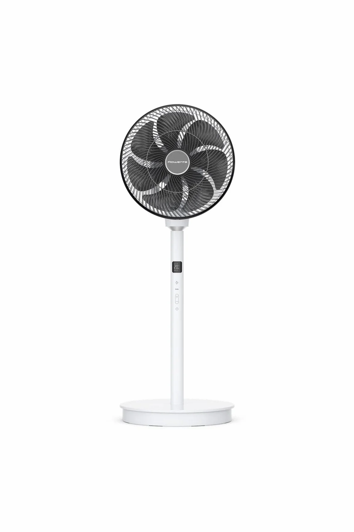 Rowenta Ventilatore a piantana Turbo Swift Silence, silenzioso 20 dB(A), oscillazione multidirezionale, ricondizionato