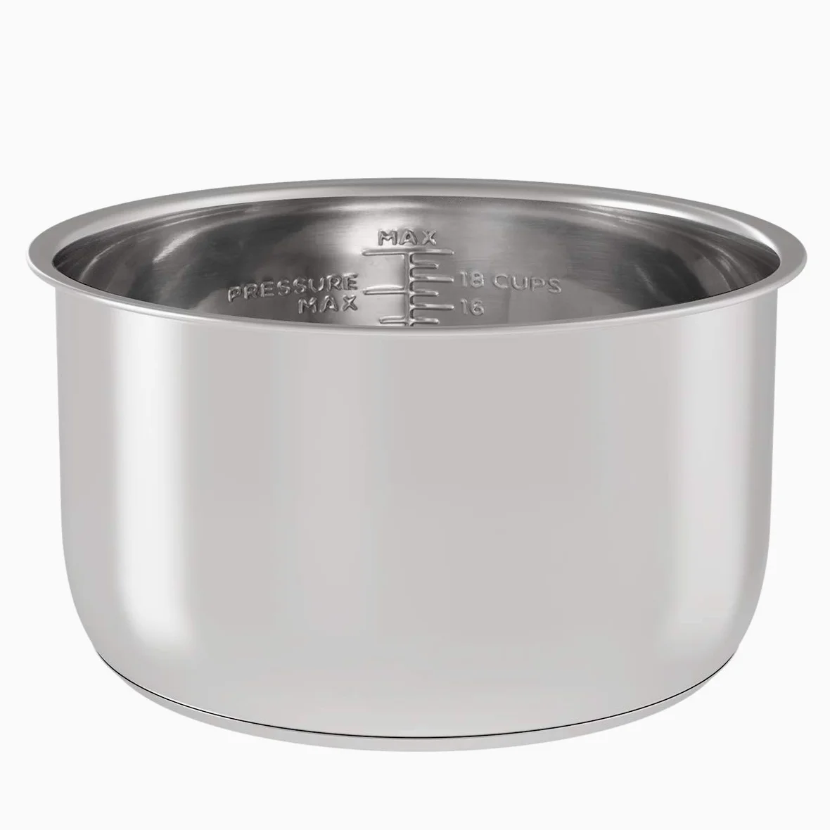 Sicheer Inserto di ricambio per pentola interna in acciaio inox, accessorio compatibile con Ninja Foodi da 6,5 litri