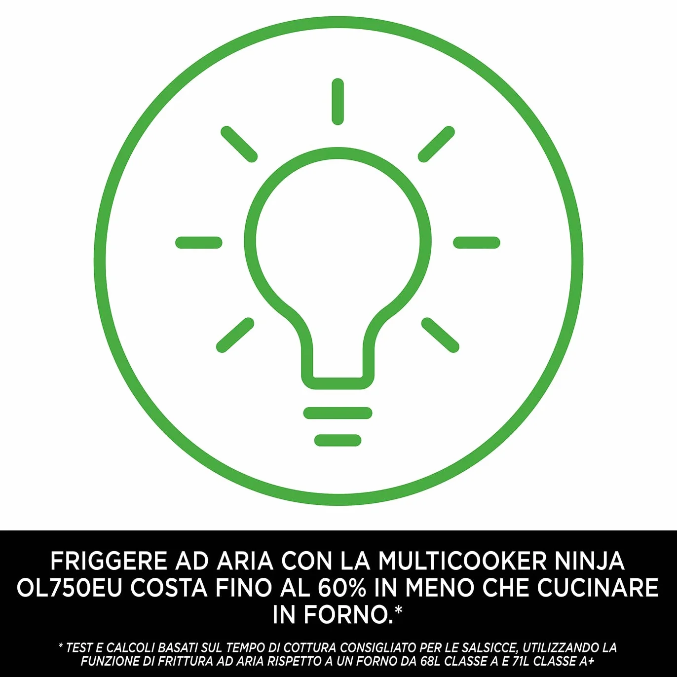 Ninja Foodi MAX Multicooker 7.5L OL750EU - SmartLid, Sonda Digitale, 14 Funzioni, Pentola a Pressione, Friggitrice ad Aria, Acciaio
