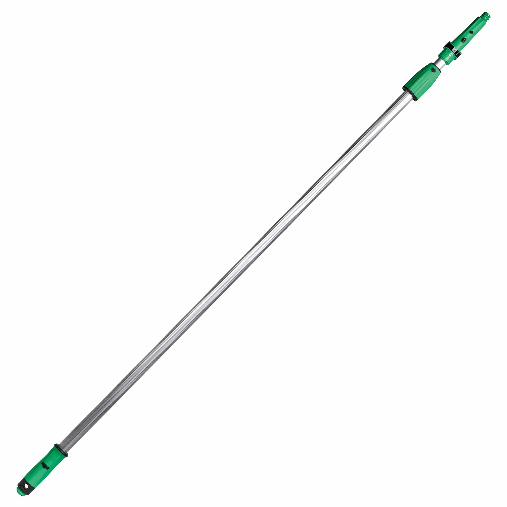 Unger OptiLoc asta telescopica 1,25 cm (compatibile con gli attrezzi per la pulizia delle finestre, impugnatura ergonomica, punta antiscivolo, chiusura a due componenti) EZ120