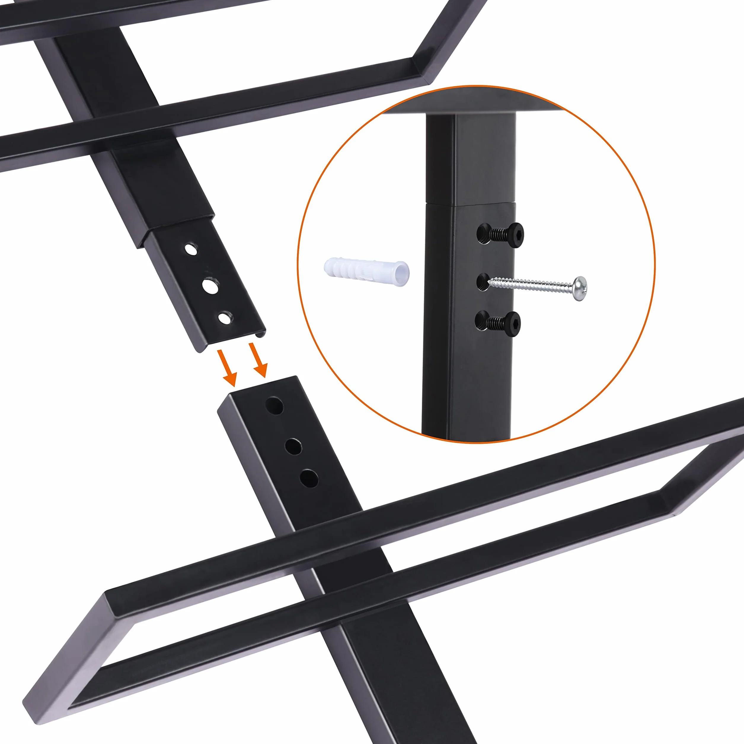 Yaheetech Portabottiglie da Parete per 10 Bottiglie in Metallo 126 cm Scaffale Vini