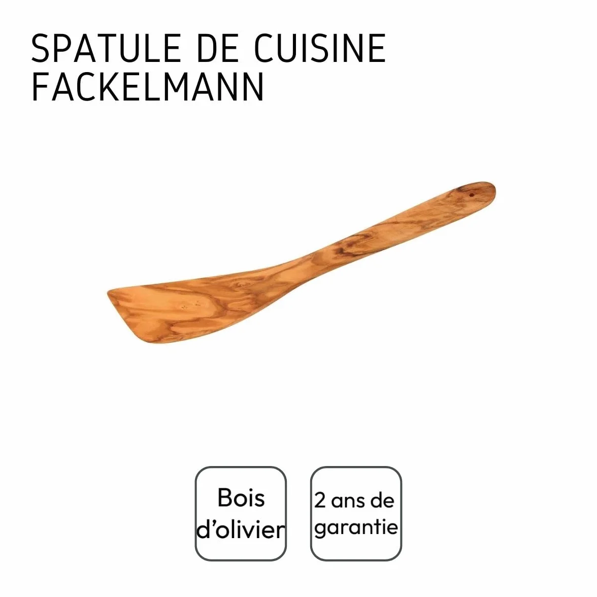 Fackelmann Spatola in Legno d'Ulivo 30 Cm Marrone