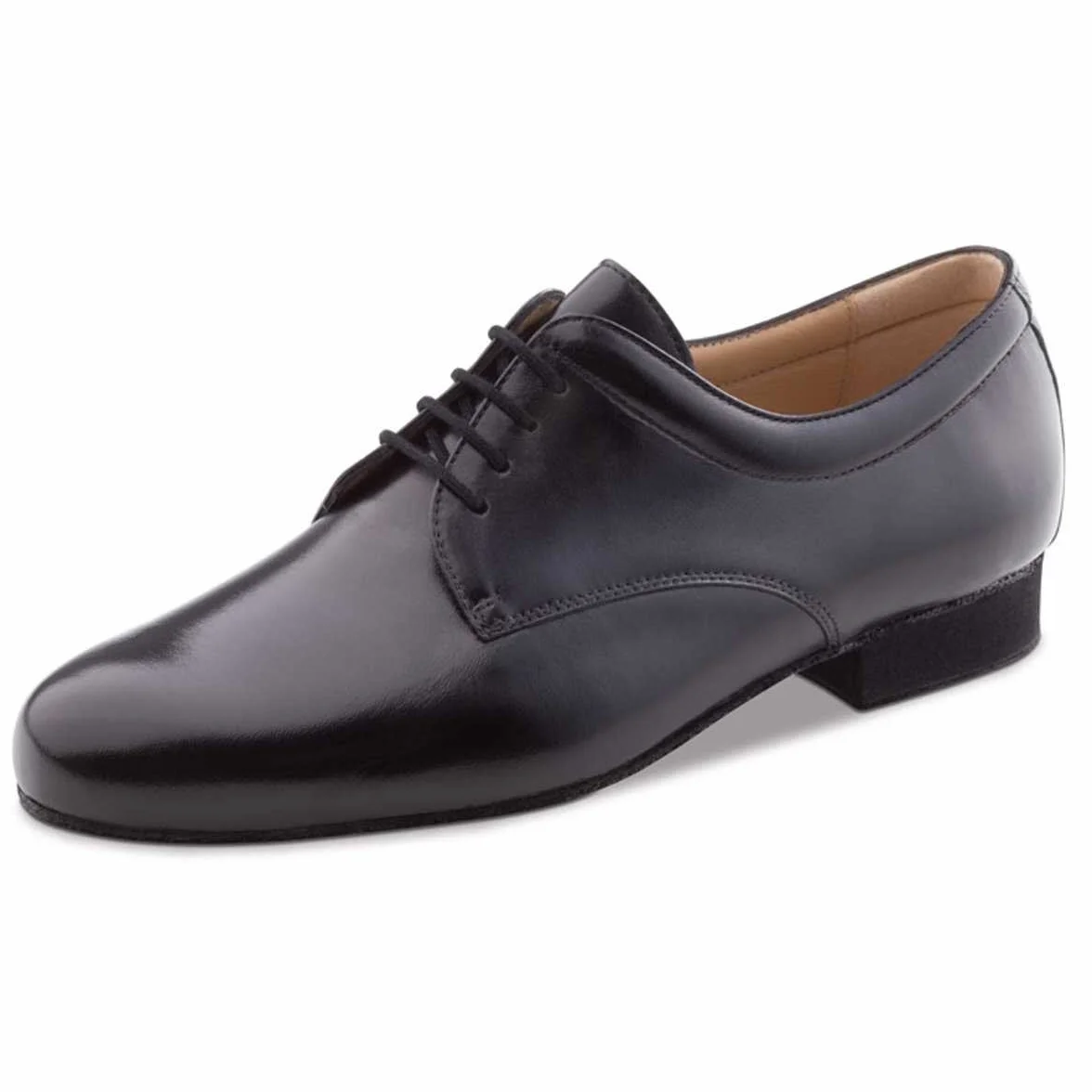 Werner Kern Uomini Scarpe da Ballo 28048 Pelle Nero 2 cm