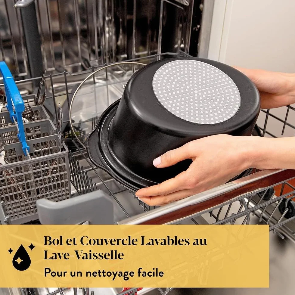 Crockpot Sizzle & Stew Digital Slow Cooker 3.5 L (3-4 persone) Ciotola rimovibile a induzione per la cottura di carni e verdure, presa UE a 2 pin, acciaio inossidabile [CSC112X]