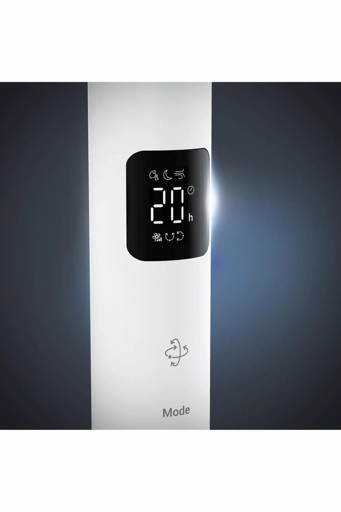 Rowenta Ventilatore a piantana Turbo Swift Silence, silenzioso 20 dB(A), oscillazione multidirezionale, ricondizionato