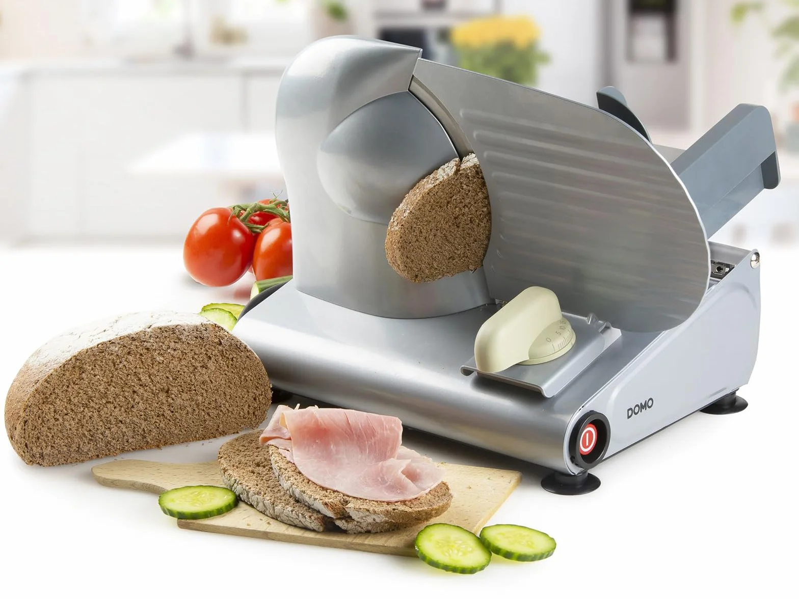 Domo Affettatrice Acciaio Inox DO521S Acciaio