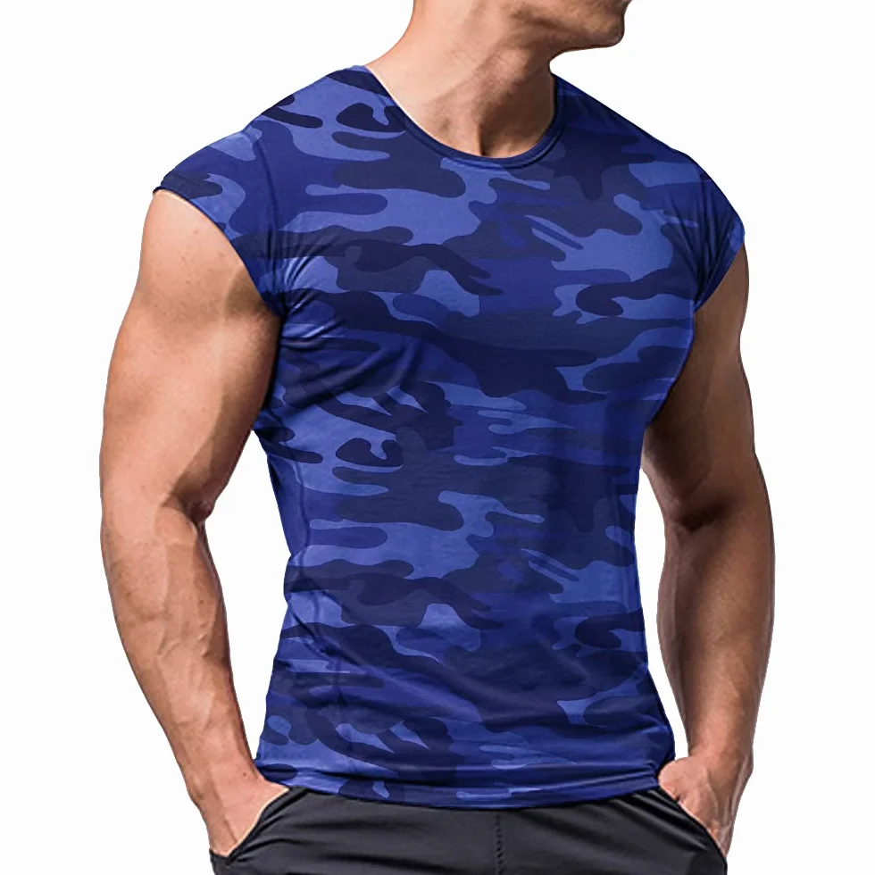 Muscle Alive Magliette Uomo Atletico Corto Manica Bodybuilding Fitness Cotone