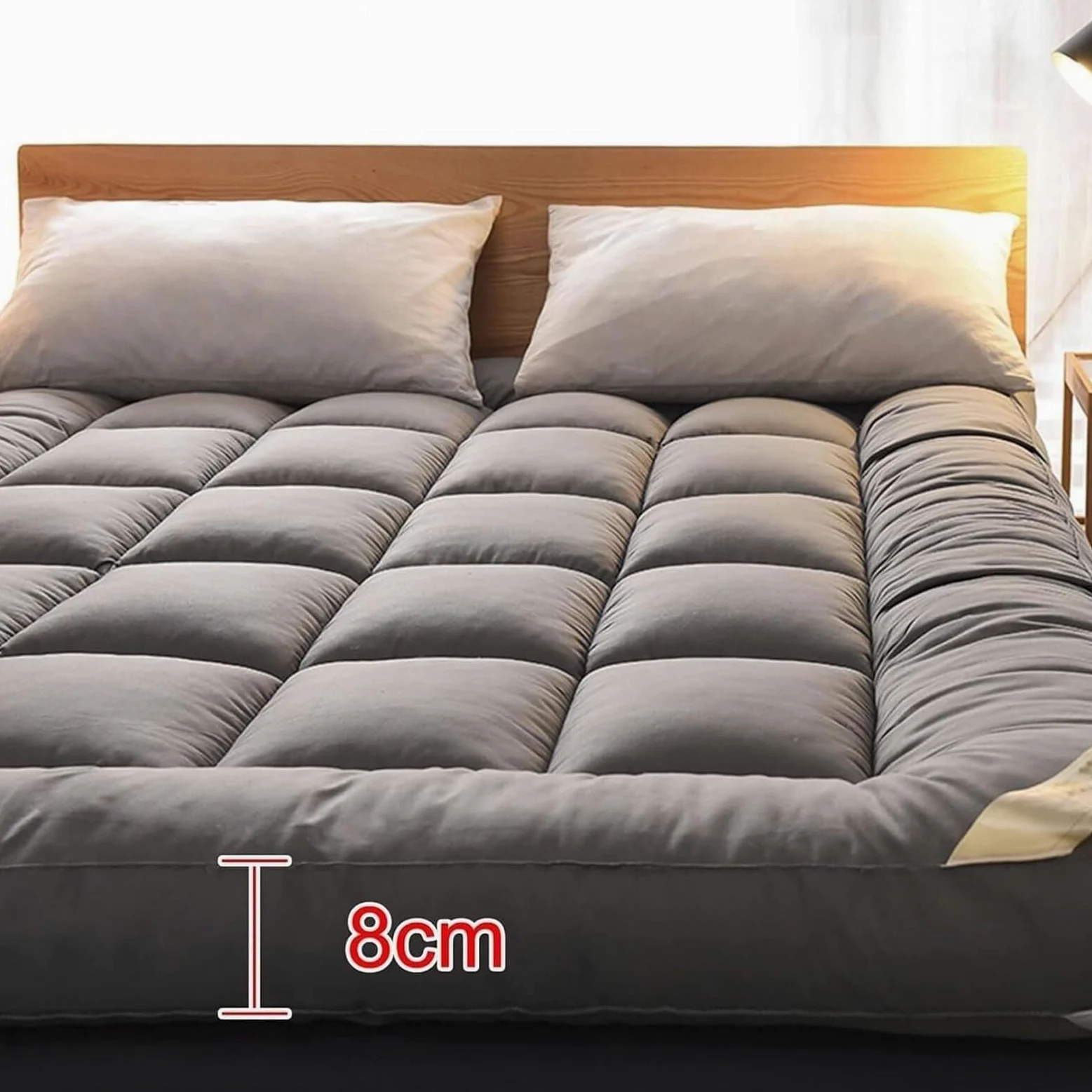Materassi Da Pavimento, Materasso Futon Imbottito Giapponese, Materasso Matrimoniale/matrimoniale/queen, Materasso Tatami Arrotolabile, Materassi Per Casa E Viaggio (180x190cm)
