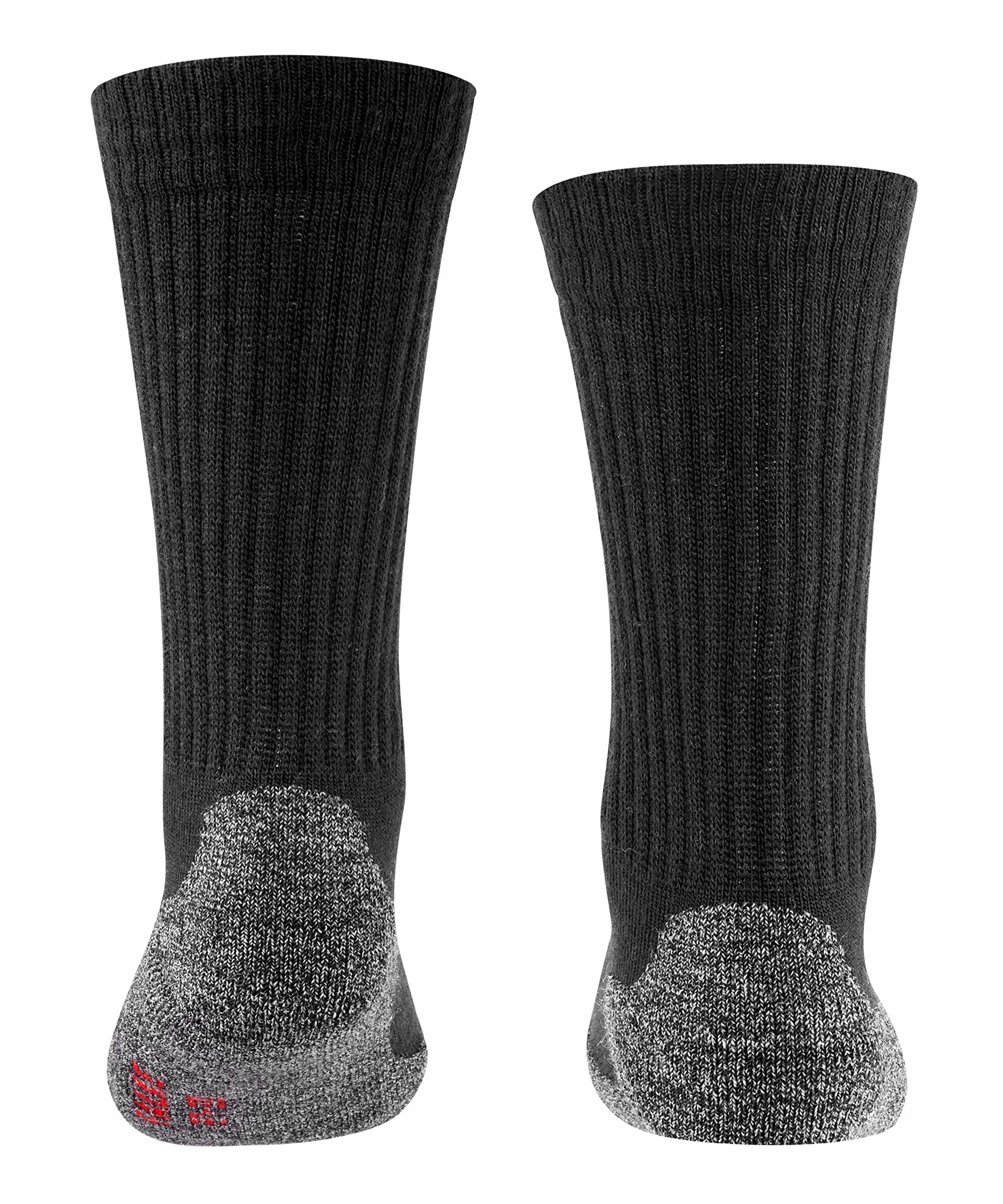 FALKE Active Warm, Calzini Unisex - Bambini, Lana, Nero (Black 3000), 35-38 pacco da 1