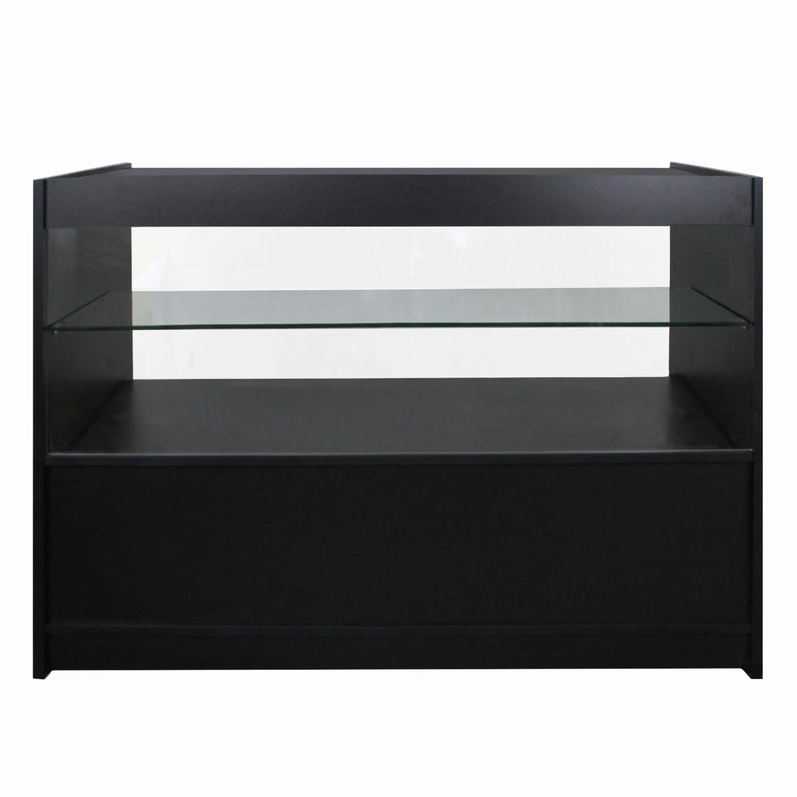 Monster Shop - Set Gemini con 3 Banconi da Negozio e Reception Neri Eleganti