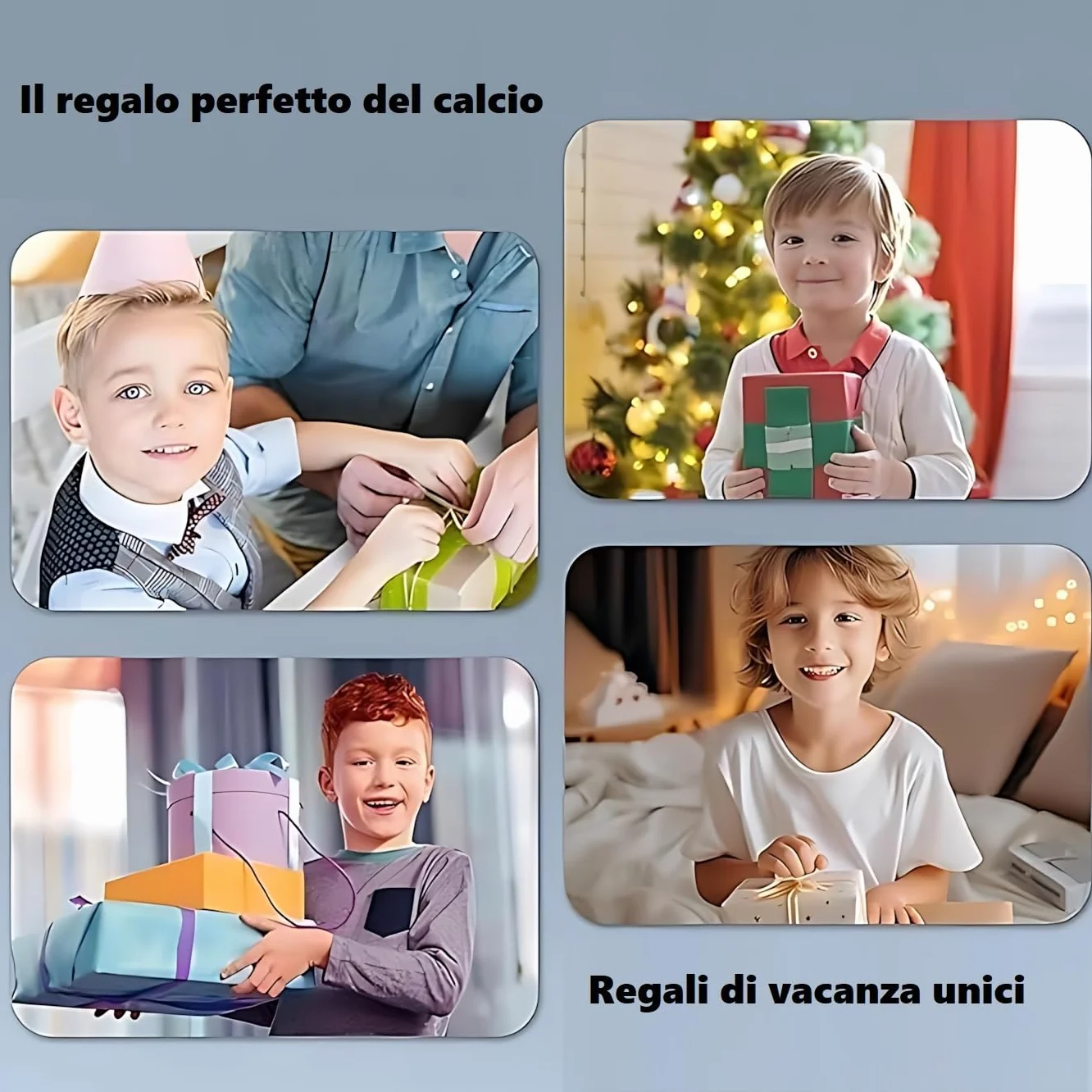 Completo Maglia da Calcio per Bambini Stagione 2024/2025 – Maglia Personalizzabile con Numero e Nome – Kit Completo casa/Trasferta + Pantaloncini e Calzettoni