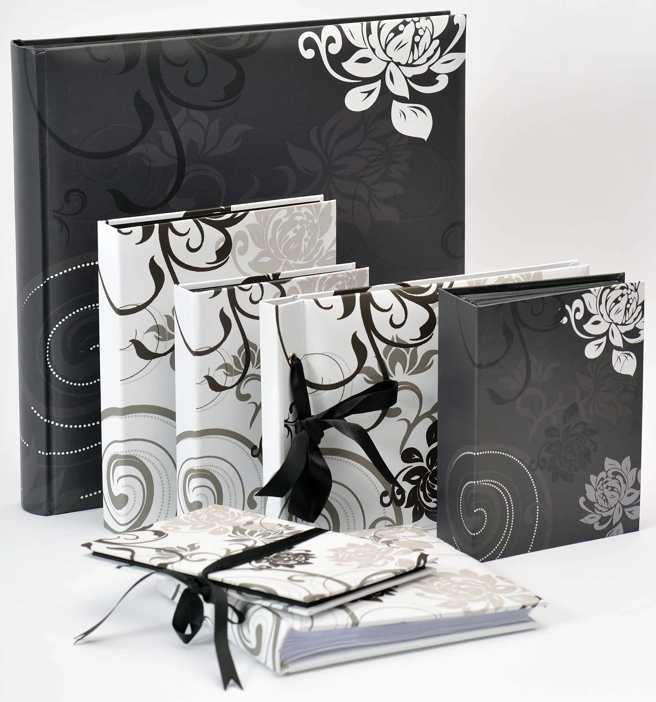 walther design Album Fotografico Nero 400 Foto 10x15 cm Album Slip-in Grindy EA-201-B