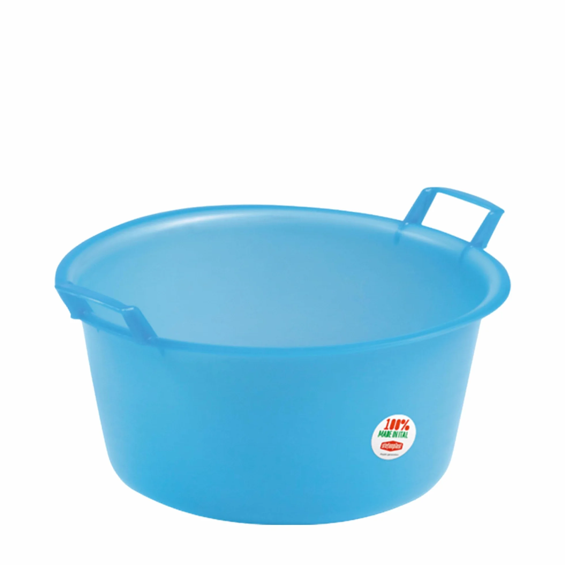 Stefanplast Bacinella Tonda Polietilene, 30 cm, Blu