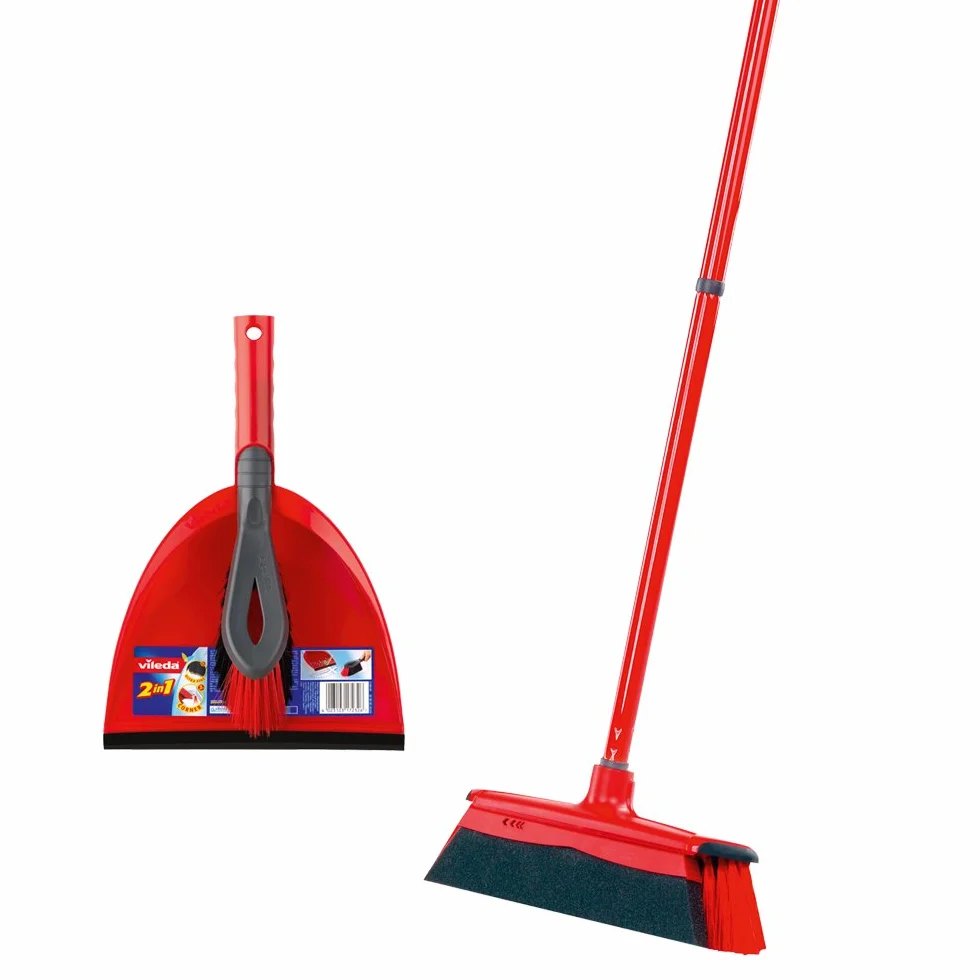 Vileda DuActiva set scope 3 pezzi microschiuma senza polvere confezione ecologica