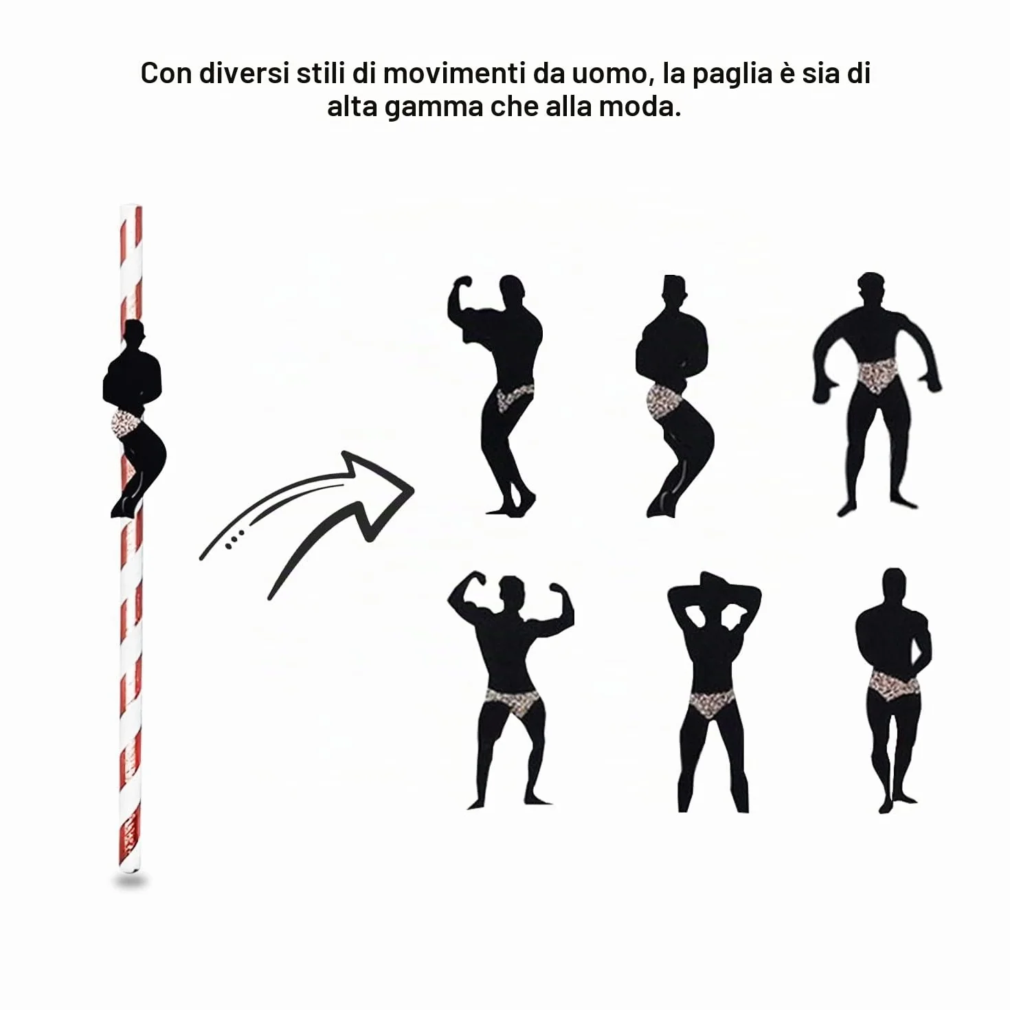 30 cannucce decorative per addio al nubilato, cocktail e spogliarello, dorate, decorazioni per feste per ragazze, addio al nubilato