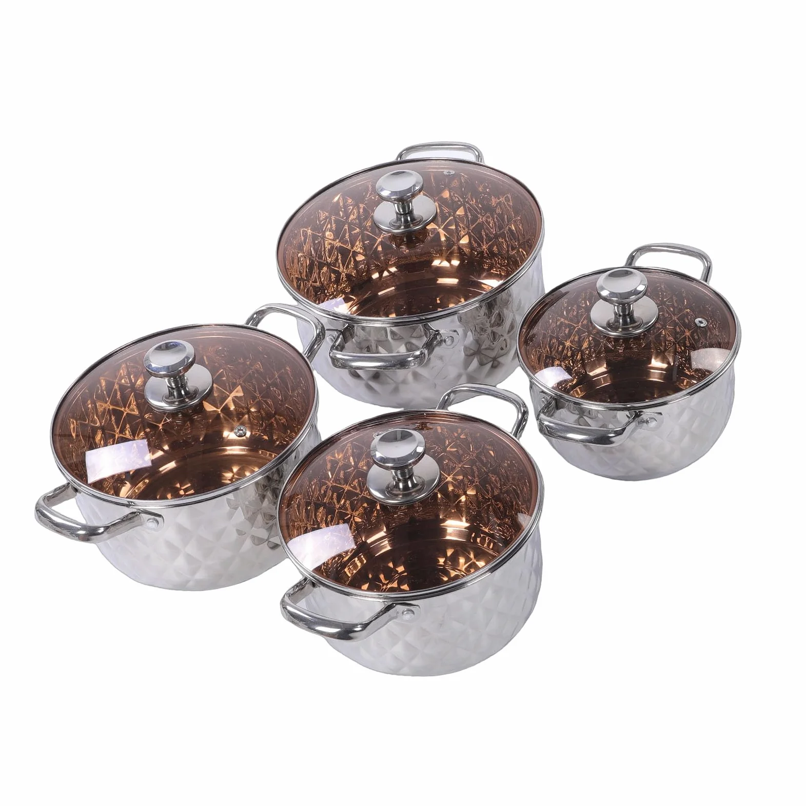 Set di Pentole Antiaderenti Pentola Multiuso con Rivestimento Antiaderente Set di Pentole per Zuppe per Pasti Abbondanti