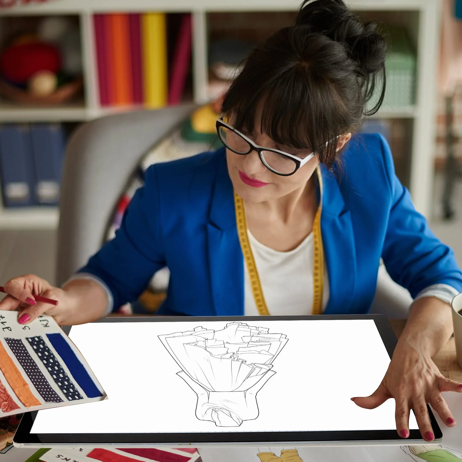 TOHETO A2 Lavagna Luminosa per Disegnare con LED Tracing Light Pad 23.7x15.8 Pollici