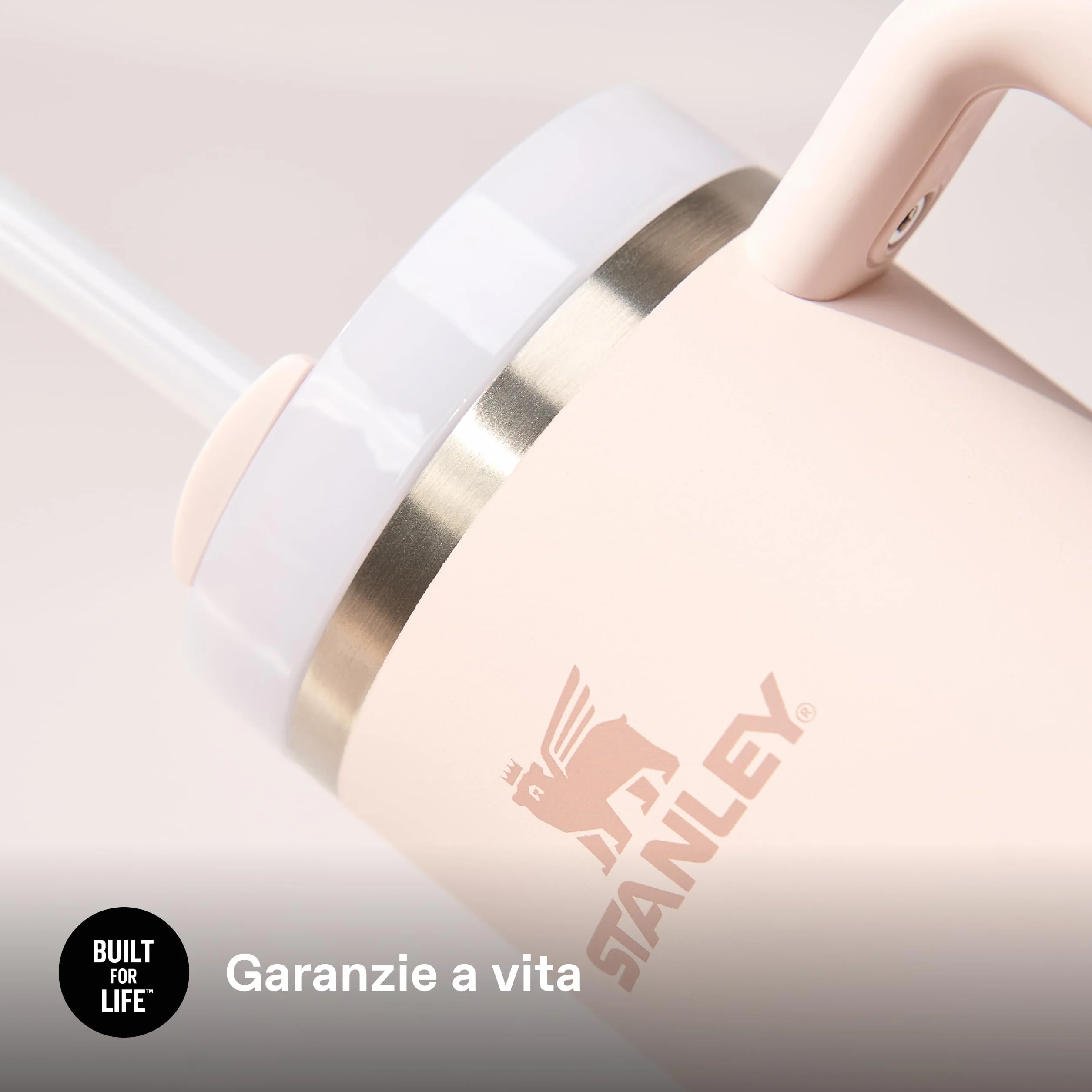 STANLEY 1913 Quencher H2.0 Flowstate Borraccia Termica 1.2L - Rose Quartz