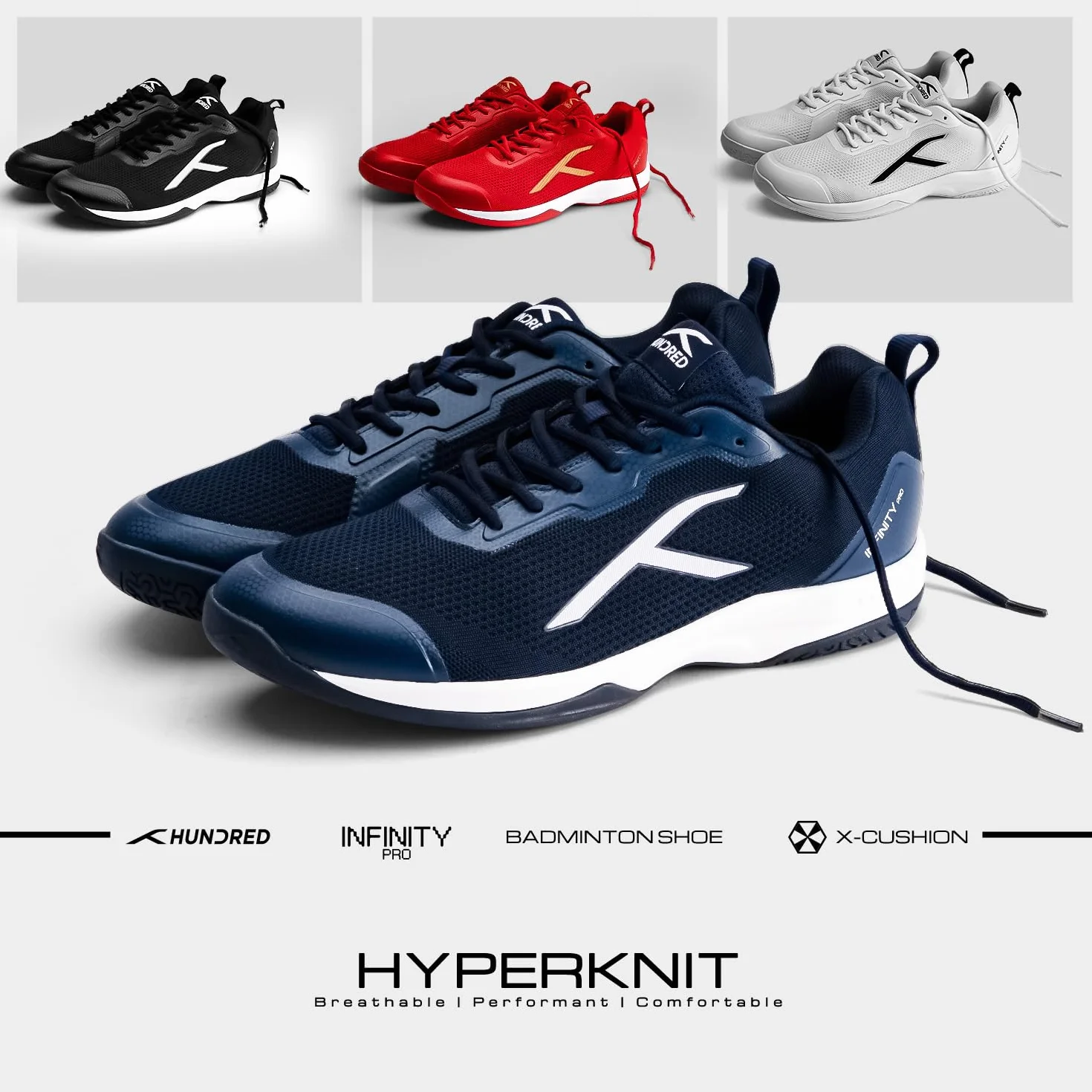 Hundred Infinity PRO Badminton Shoe Uomo