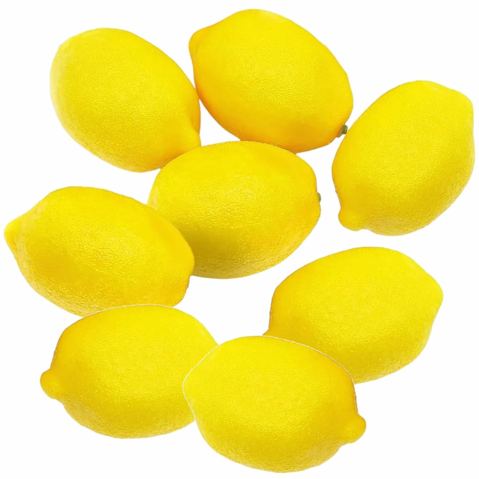 Finti Limone Artificiale Giallo Frutta Finta Decorazione Domestica Festa Ghirlanda Natalizia