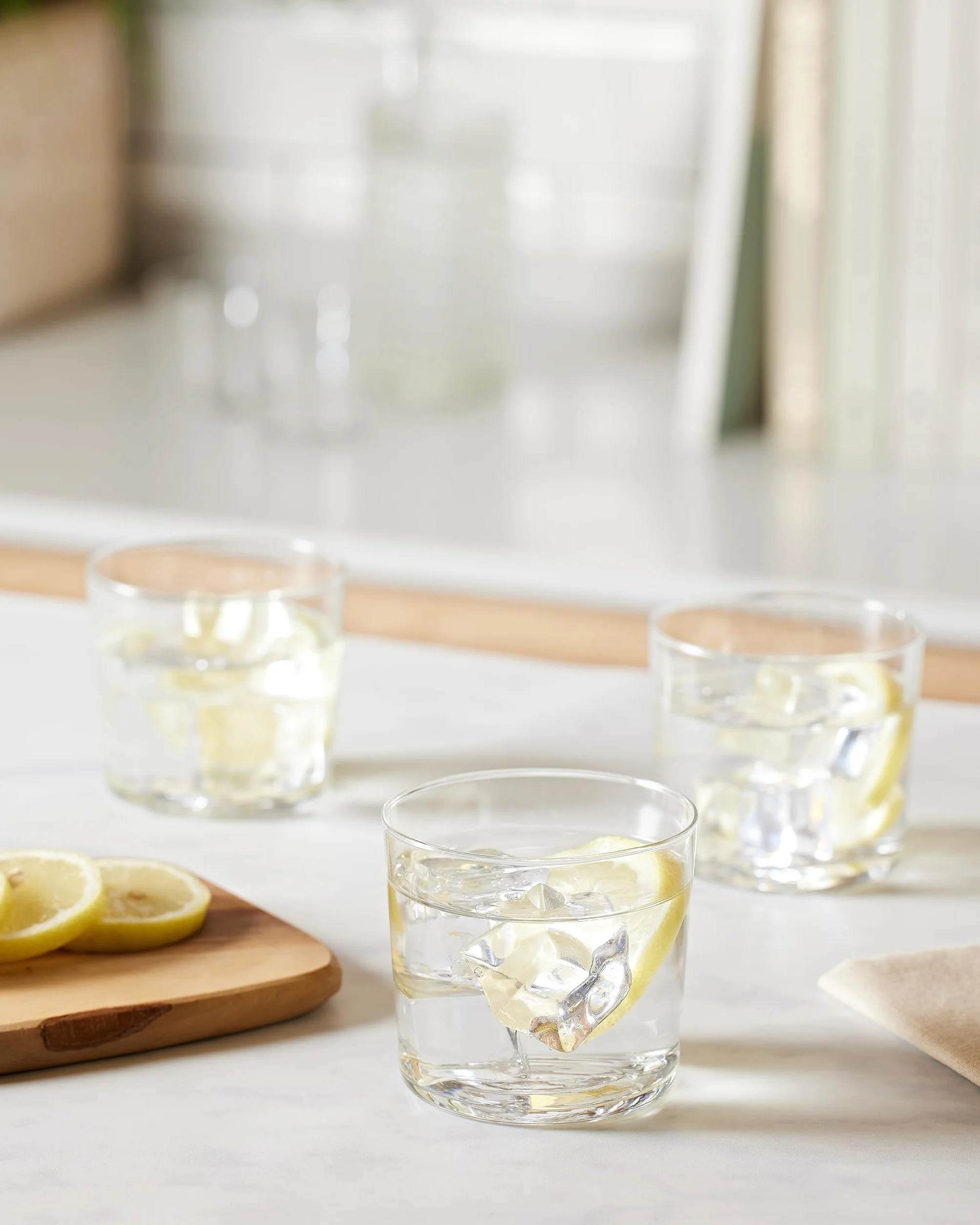 Set 6 Bicchieri da Vino in Vetro Ultrasottile 270 ml Elegante e Resistente
