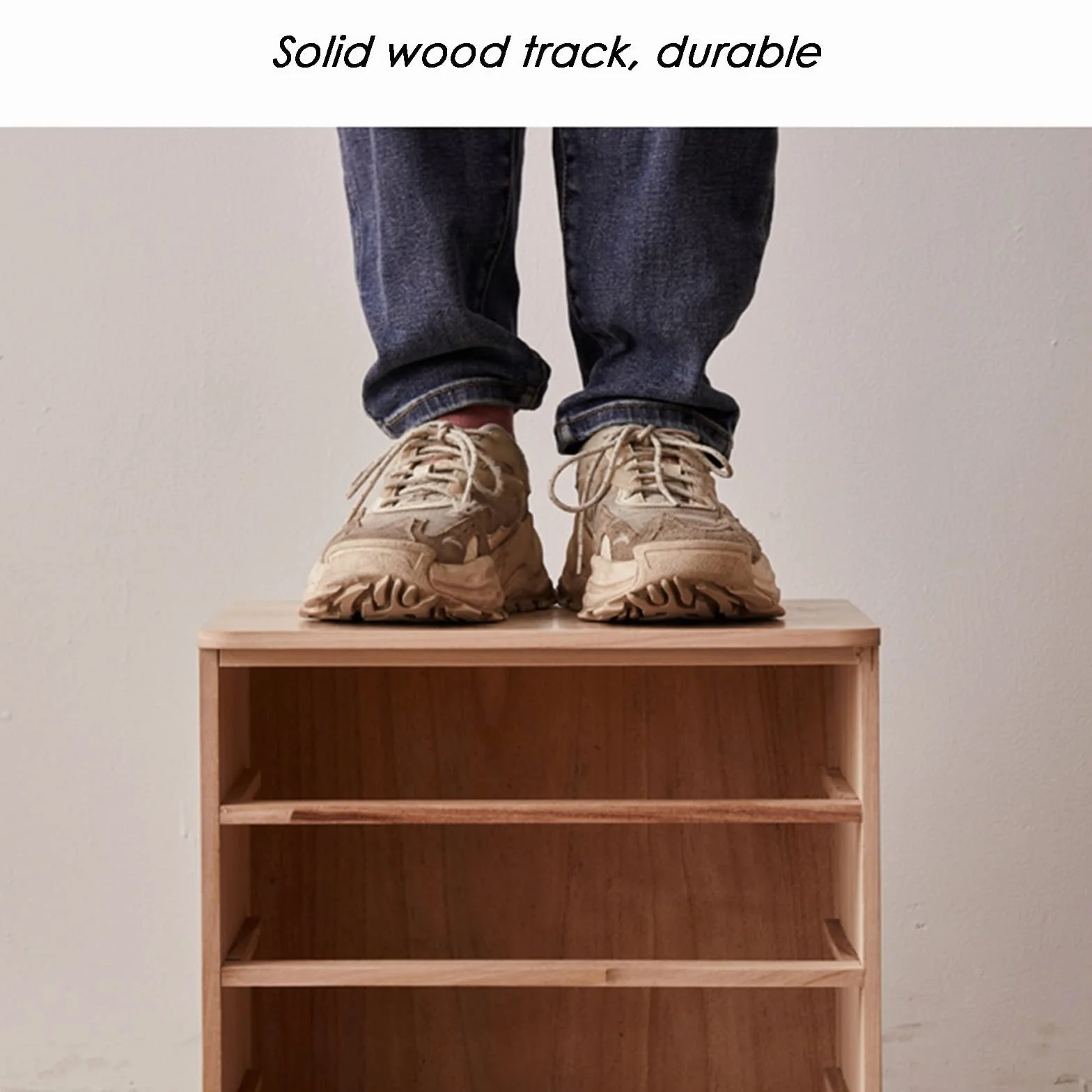 Organizer da scrivania in legno con cassetti bloccabili, per ricevute A4 e forniture per ufficio, per scrivania, schedario piatto con divisori per cassetti