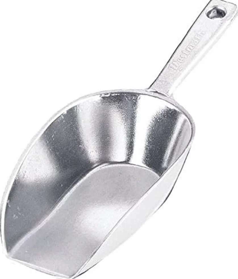 Westmark Paletta da cucina/pesatura/riempimento, capacità: 37 ml (circa 35 g di farina), alluminio, Hygia, argento, 91012291