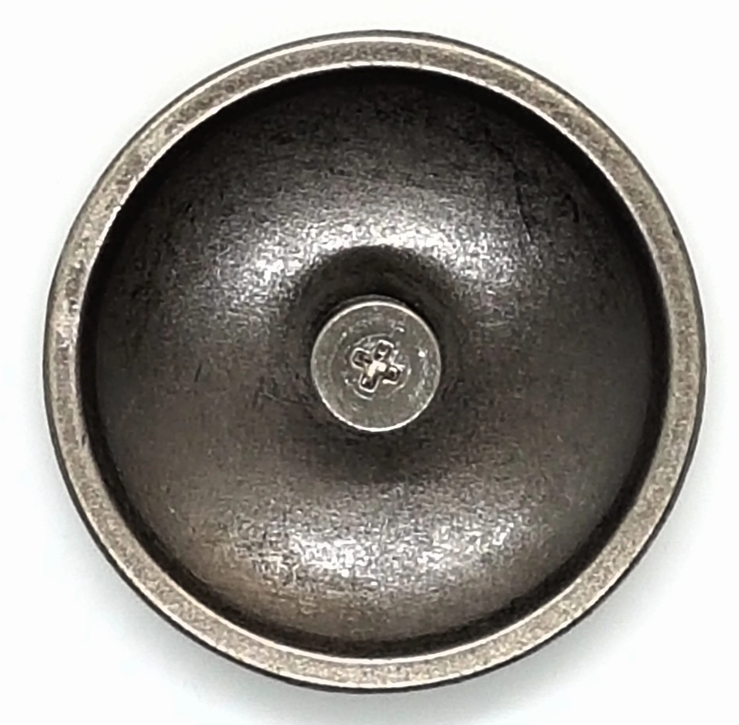 Conchos Concho indiano argento opaco da avvitare, 35 mm