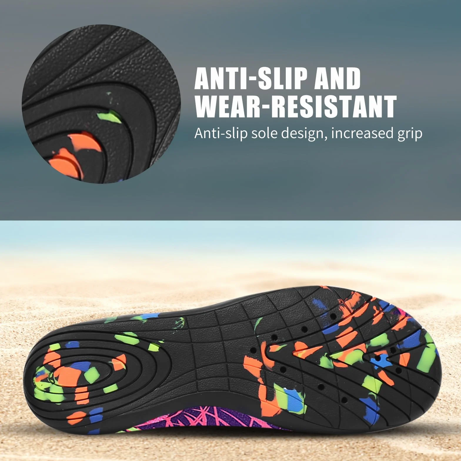 Scarpe da Scoglio Acquatiche da Spiaggia per Nuoto Surf 36-45EU