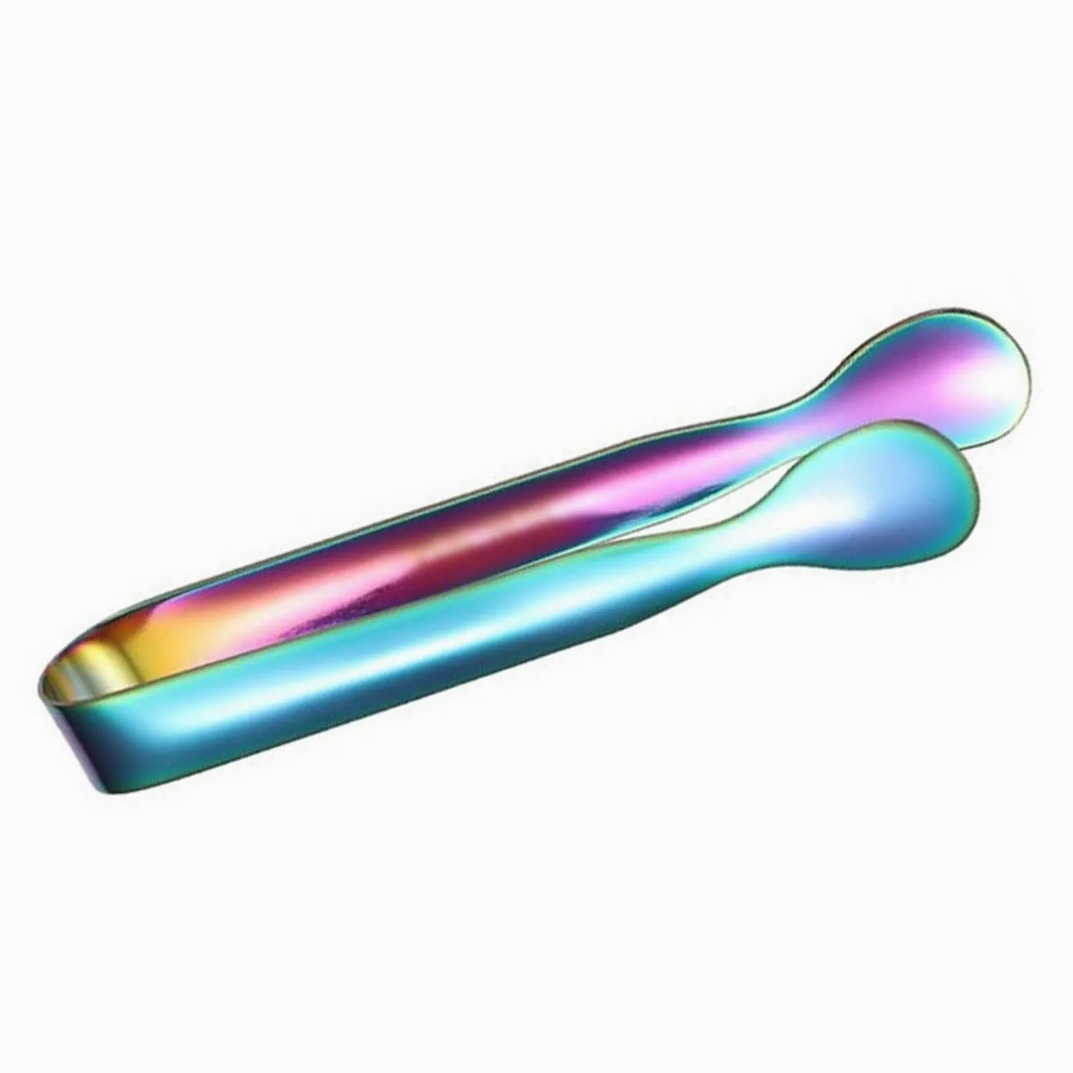 Pinza in Acciaio Inossidabile Multicolore Bar Cube Zucchero Morsetto per Ghiaccio Pinza per Ghiaccio Clip per Barbecue Pane Cibo Clip per Barbecue Utensili da Cucina