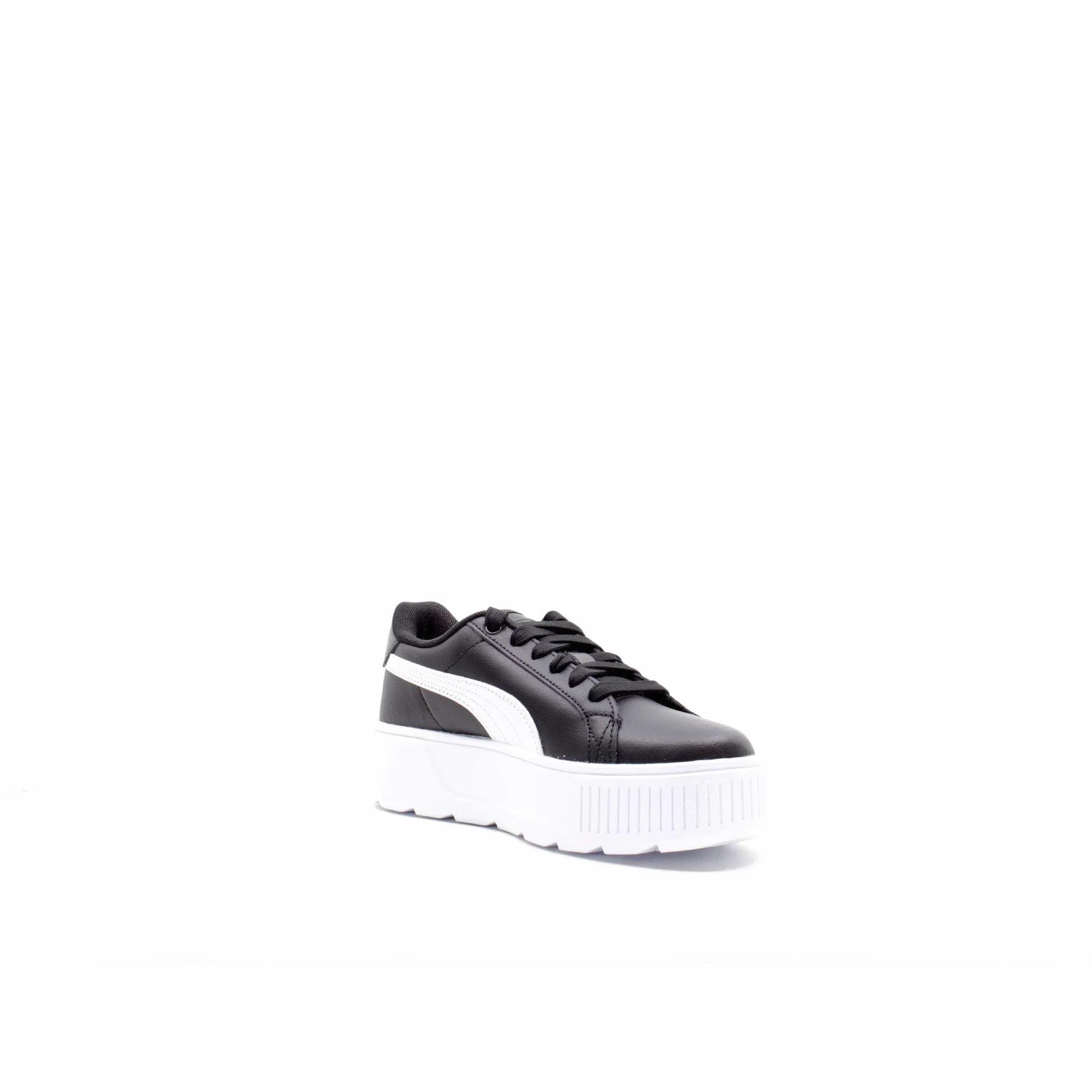 Puma Karmen L Jr, Scarpe da Tennis Unisex Bambini, Nero Bianco, 39 EU