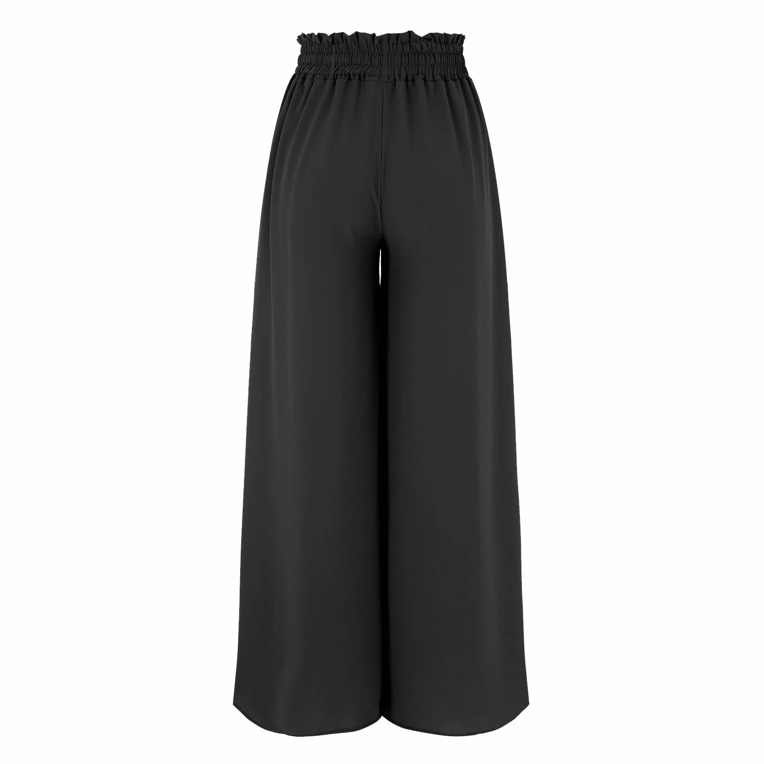 Gonna Pantalone Donna A Gamba Larga Pantaloni Donna Estivi Casual Elastica Vita Alta Larghi Leggeri Pantalone Boho Eleganti Gamba Larga Pantaloni Palazzo Da Spiaggia Con Coulisse Pants Con Tasche