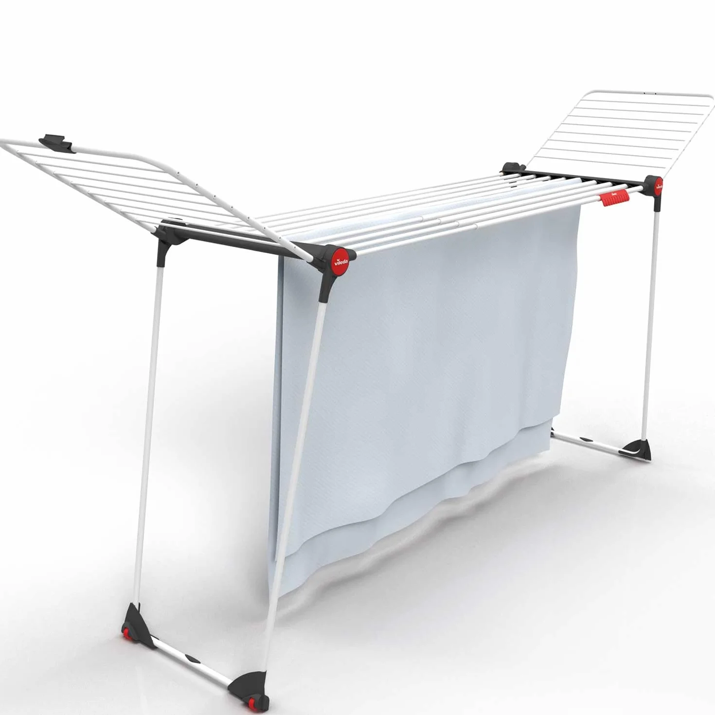 Vileda Infinity Flex XXL Stendibiancheria Aste telescopiche Estendibili Bianco