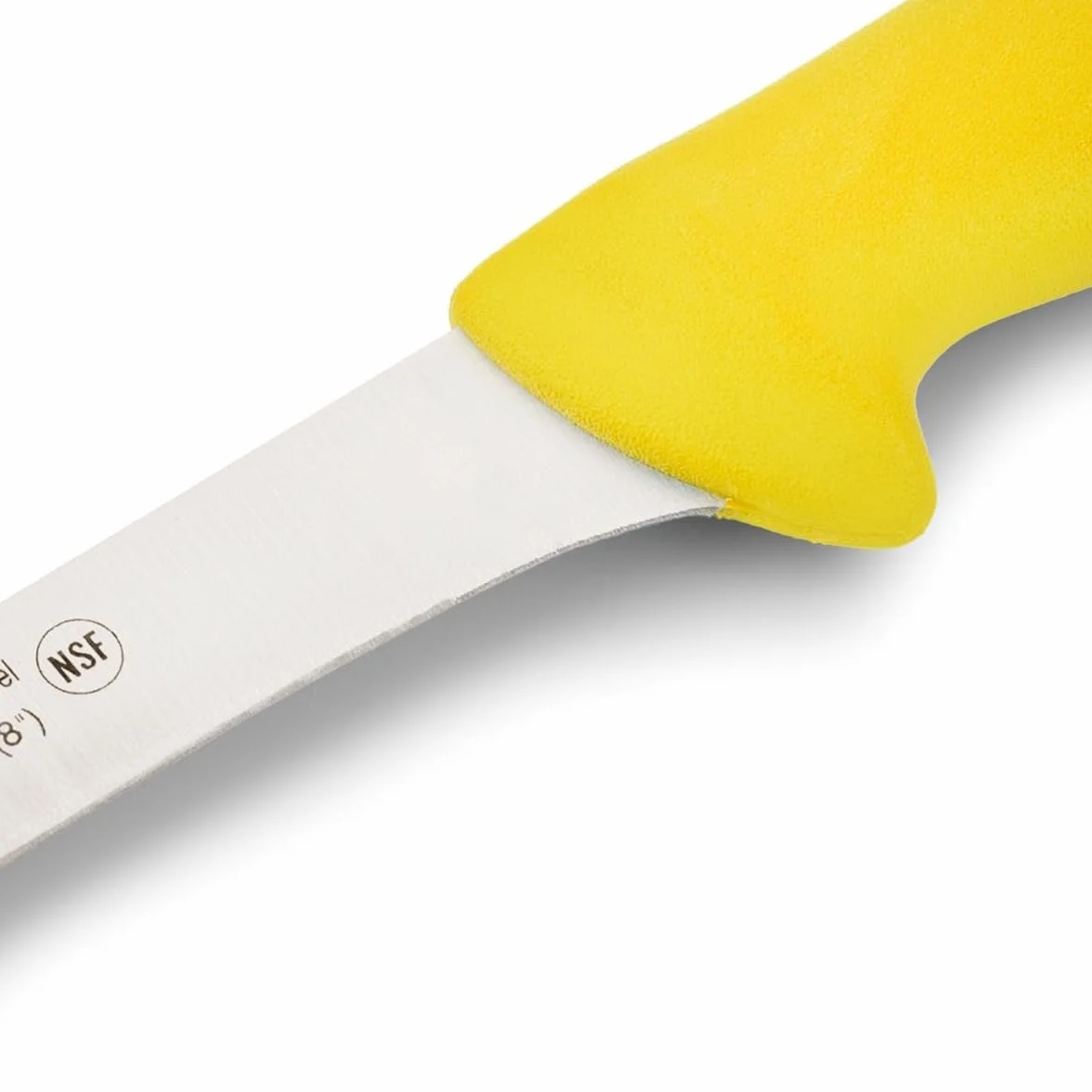 Arcos Coltello per Filettare con Lama in Acciaio Inossidabile Nitrum 200 mm – Manico Ergonomico in Polipropilene, Ideale per Filettare Carne e Pesce – Giallo, Serie 2900