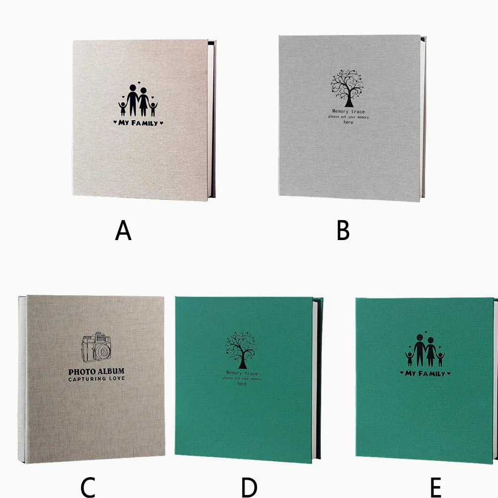 Raccoglitore per foto con nome, grande capacità, lunga durata, collezione di memoria, ottima fattura, supporto fotografico stile 4