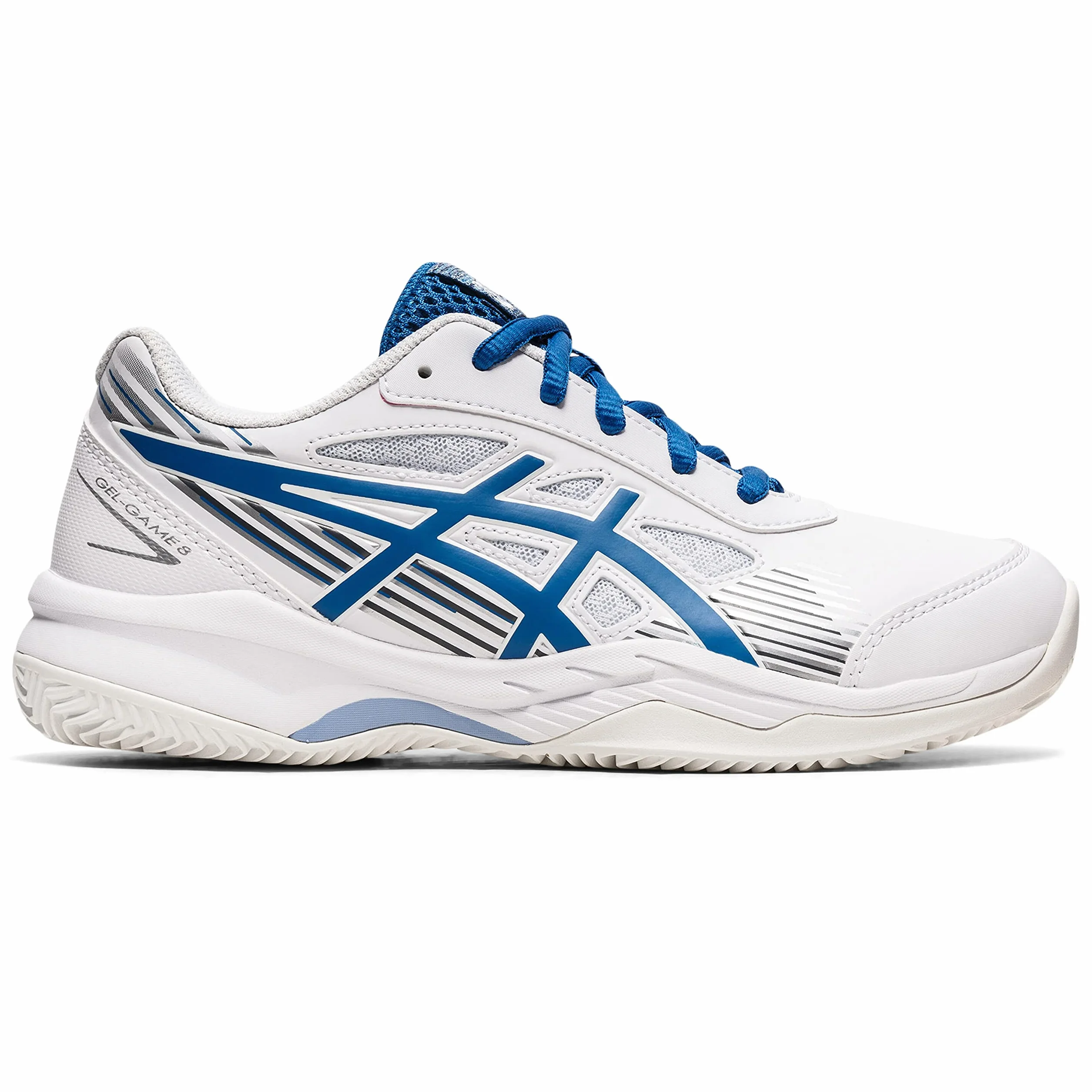 ASICS Gel-Game 8 GS Clay/OC Sneaker Unisex-Bambini e Ragazzi
