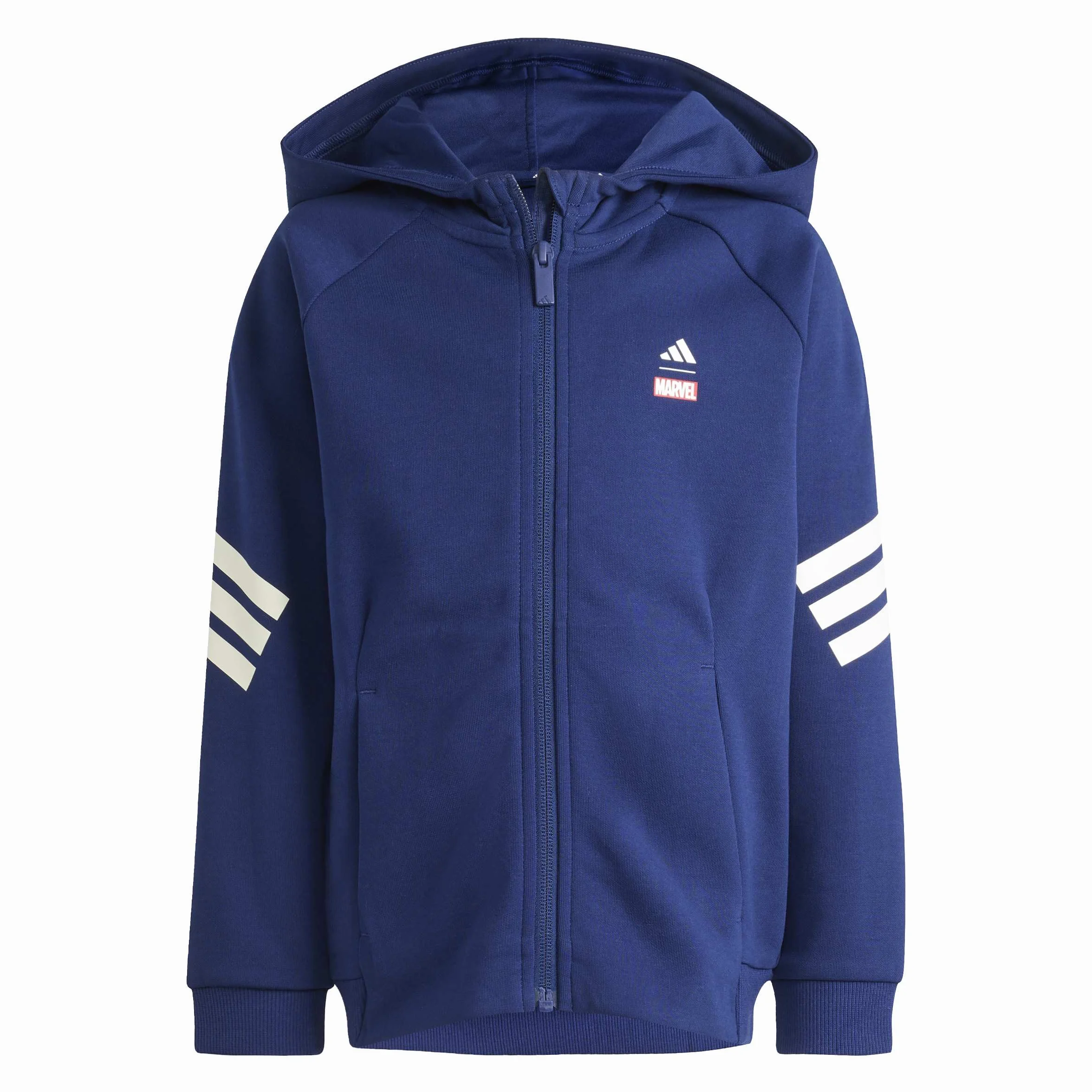 adidas Marvel Spider-Man Track Top Felpa con Cappuccio Unisex - Bambini e Ragazzi