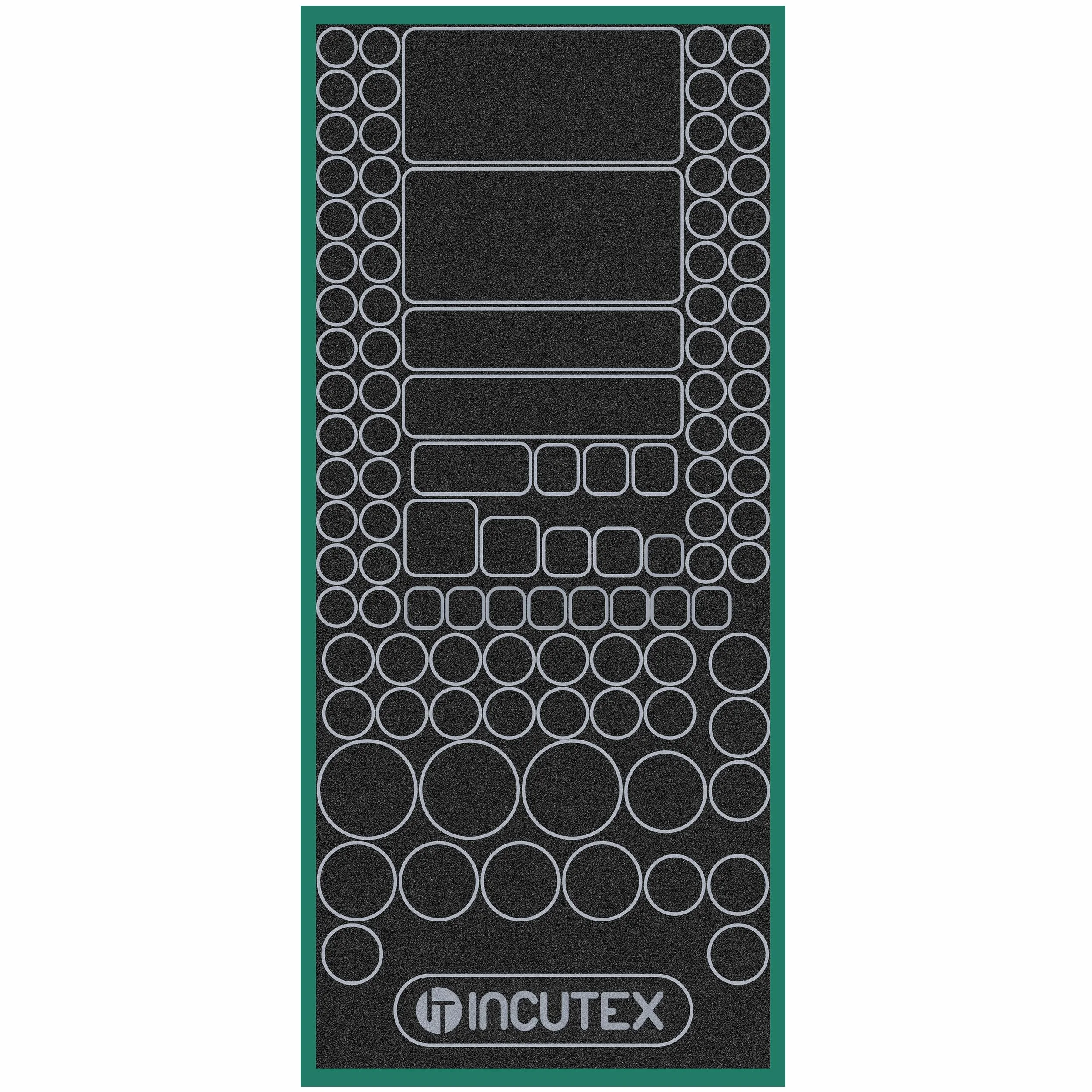 Incutex 104x adesivi per coprire le luci LED per router, dispositivi elettronici, elettrodomestici casalinghi offusca casalinghi, Offusca e blocca il 80% della luce.