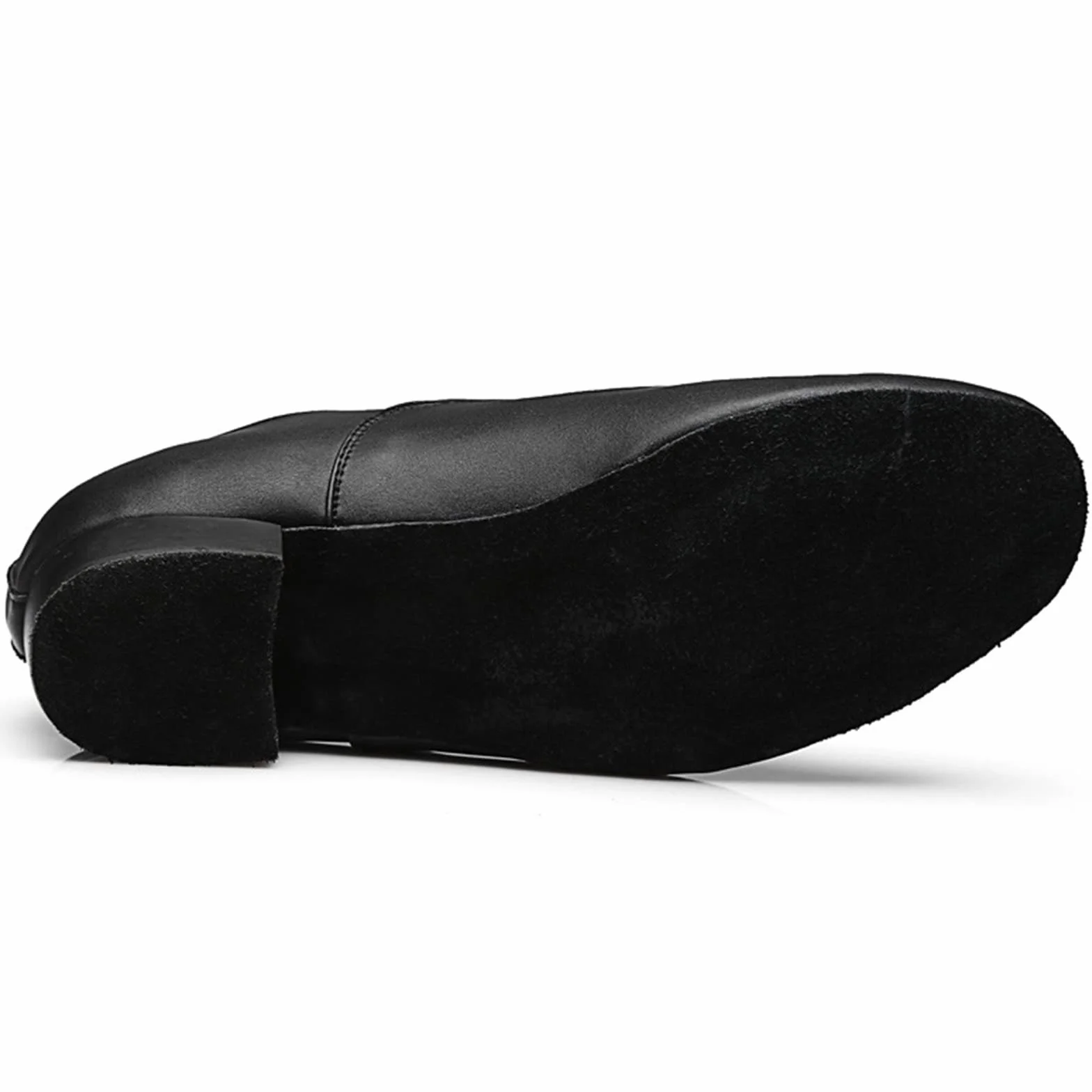 Scarpe da Ballo Uomo Pelle Suola Intera Oxford Moderne Latine Tacco Basso Lacci