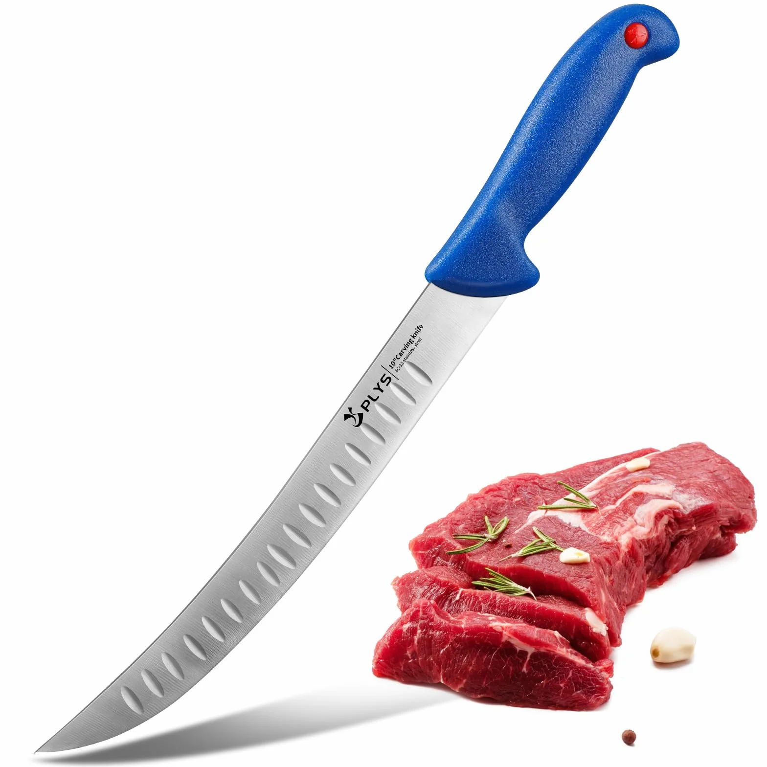 Plys Coltelli Macellaio Professionali per Sfilettare Pesce: 26cm Coltelli Carne Prosciutto Crudo Coltelli Cucina