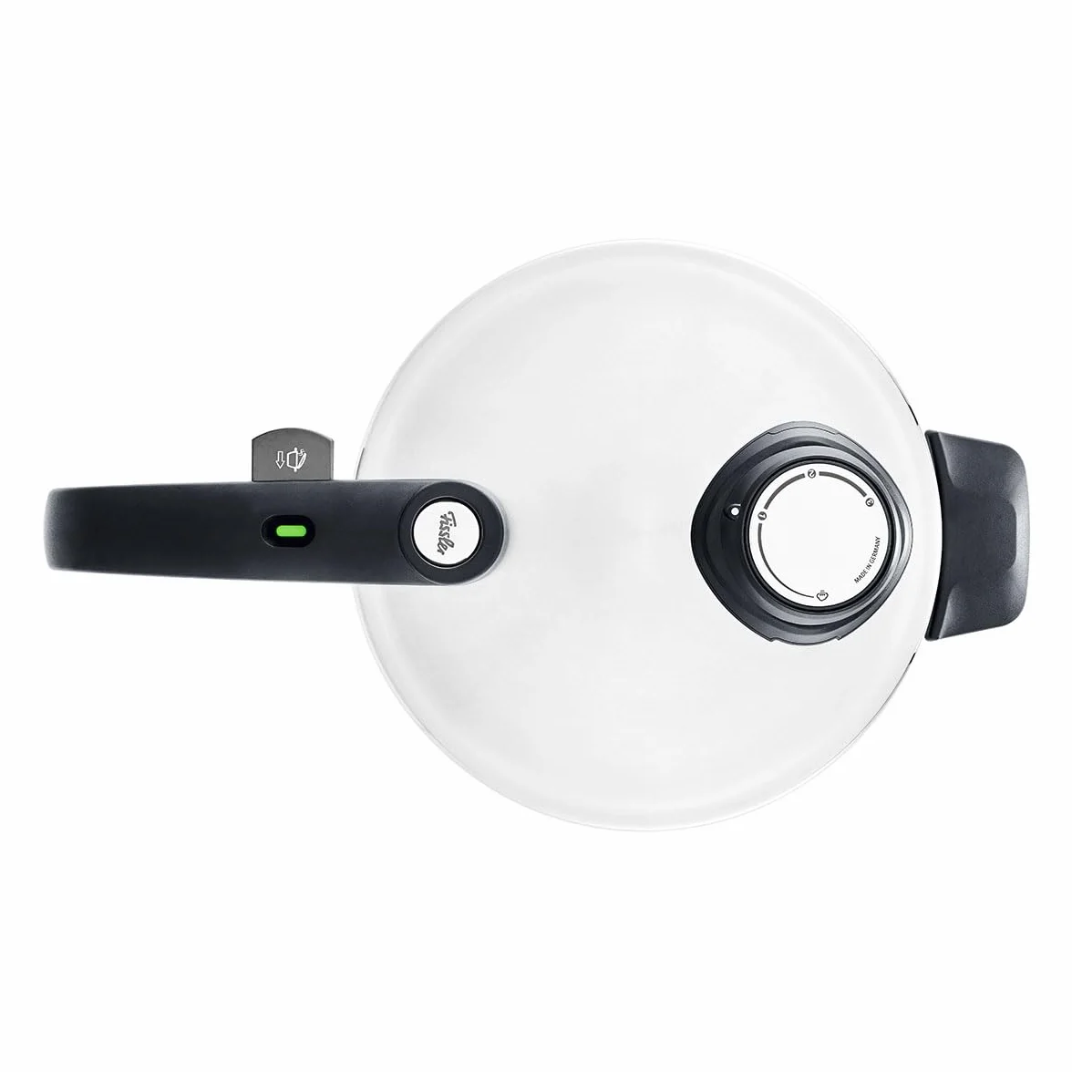 Fissler Vitavit Premium Pentola a pressione in acciaio inox 4.5 L, 22 cm, 4 livelli di cottura, incluso inserto, adatta a fornelli a induzione
