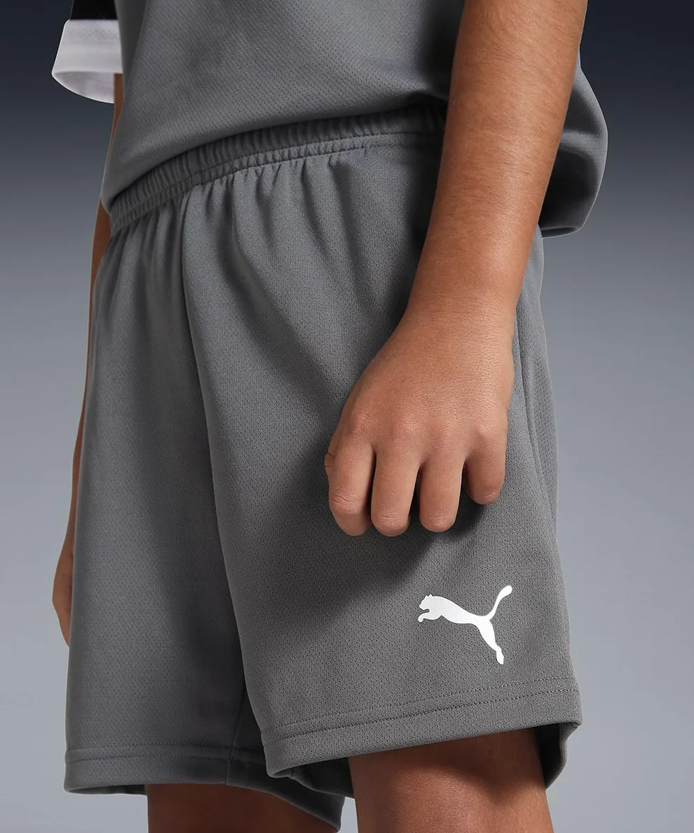 PUMA teamRISE Short Jr Pantaloncini Unisex Bambini Ragazzi