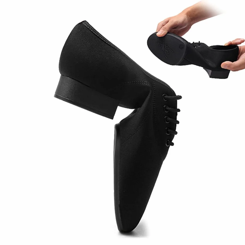 Scarpe da Ballo Latino-Americani da Uomo 2" Tacco Tango Waltz Practice Split Sole