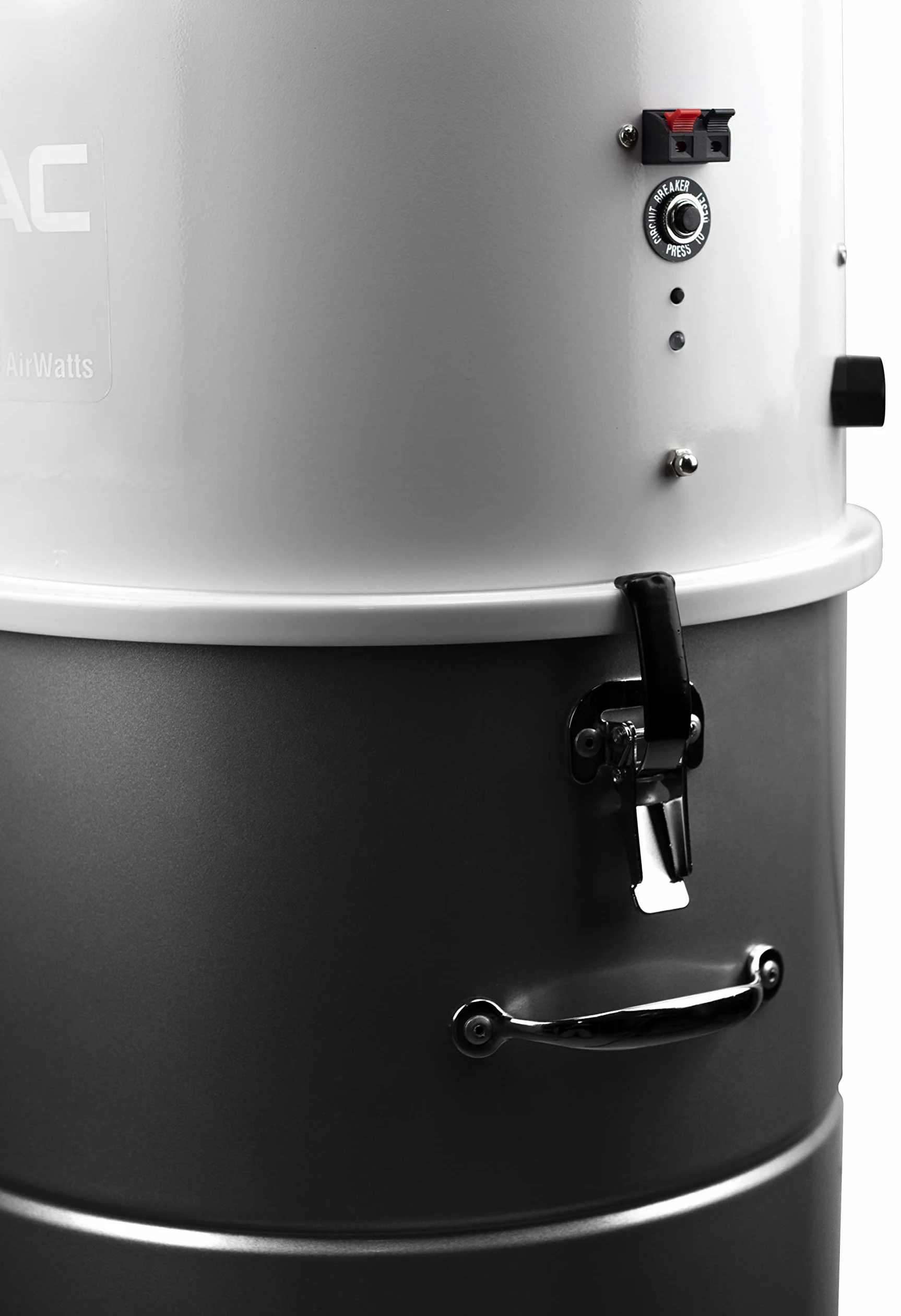 Aspirapolvere centrale HV-700ST-35H | Potenza di aspirazione 700 AirWatt, potente motore Ametek – 1700 W | 2 turbine | Sistema Soft Start/Stop | Filtro ciclonico ibrido